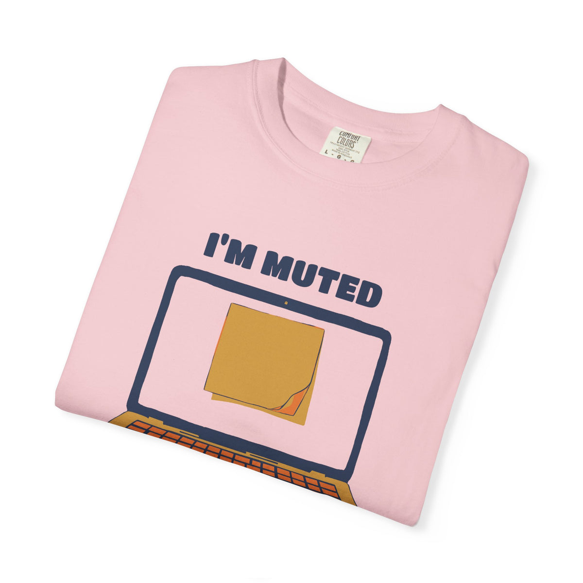 I'm Muted but My Soul is Screaming Shirt Office Worker Tee