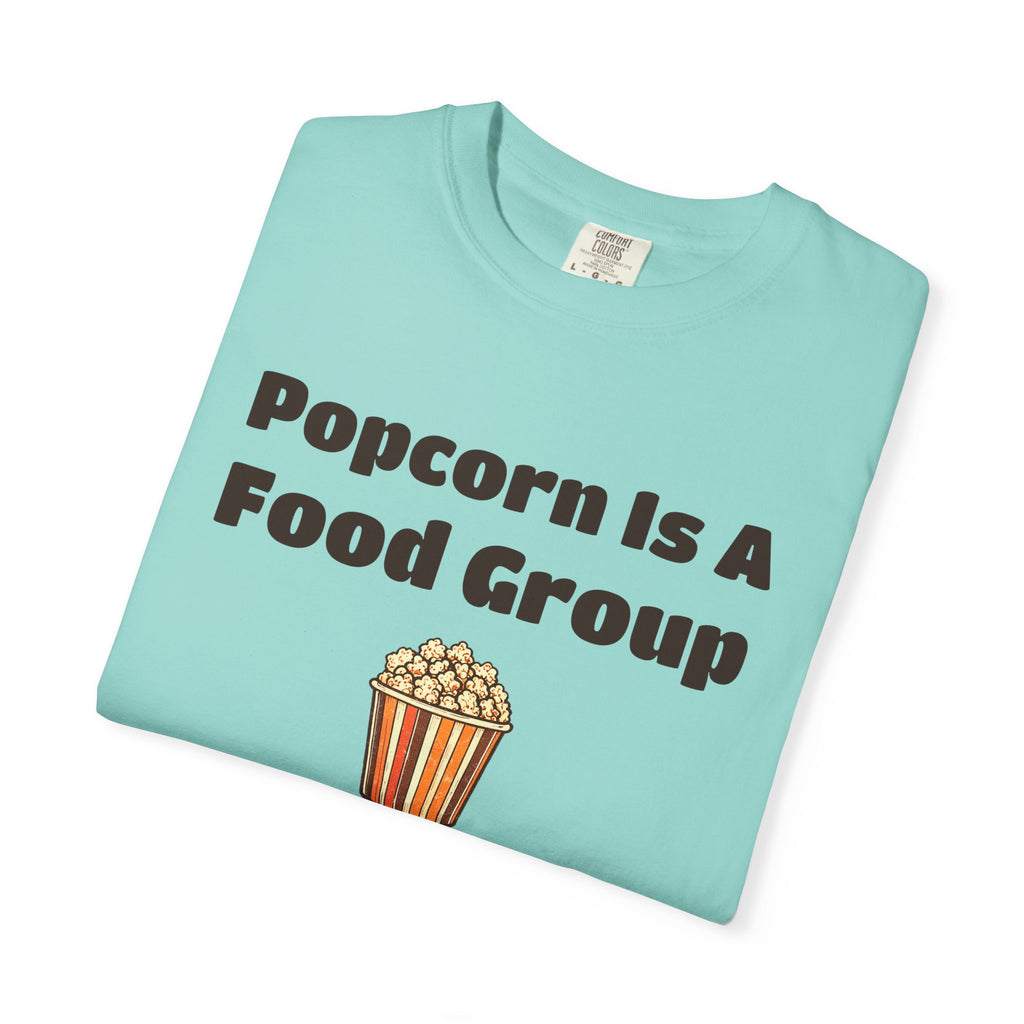 Snack Lover Shirt - Popcorn is a Food Group Tee