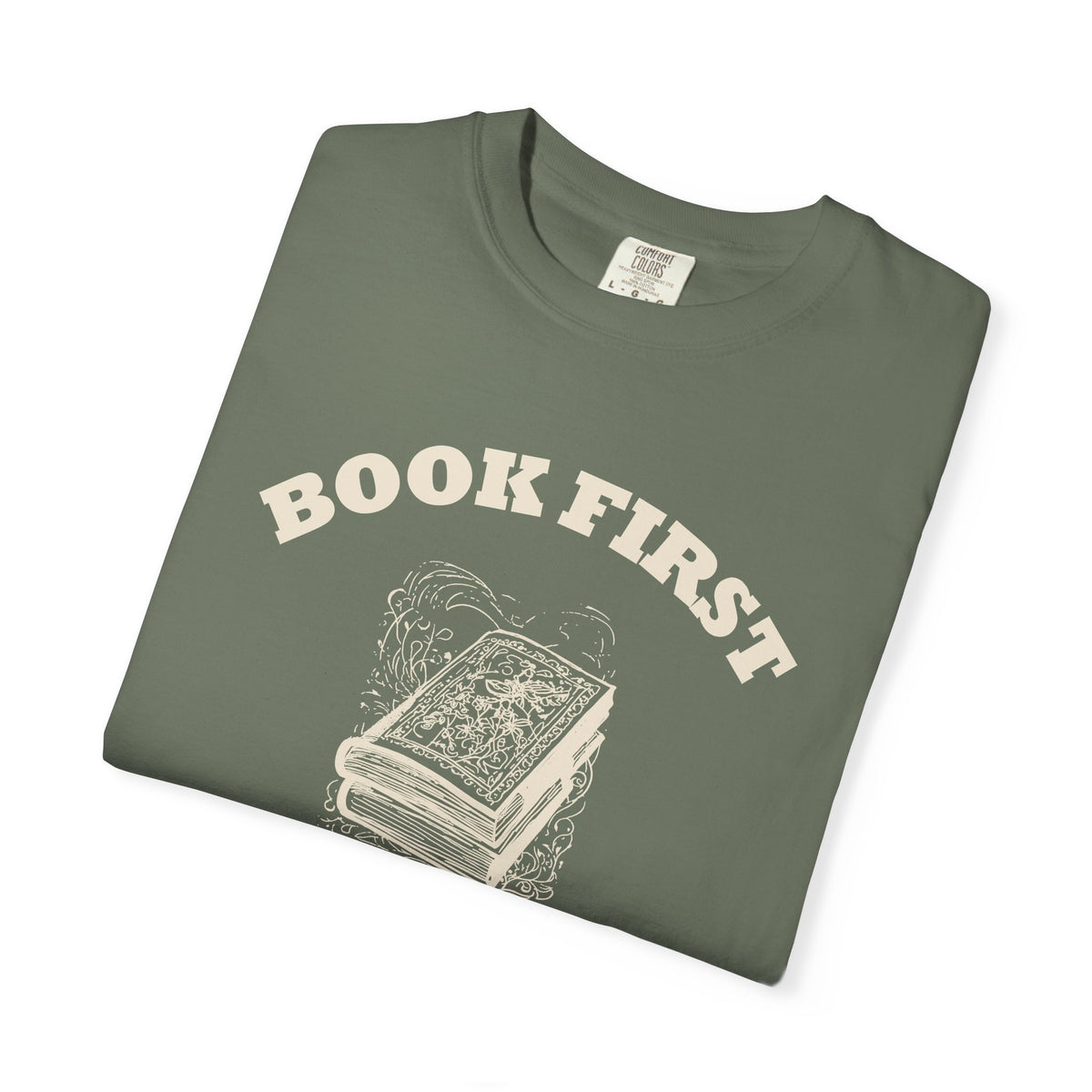 Literary Enthusiast Shirt - Book First The Novel Was Vastly Superior