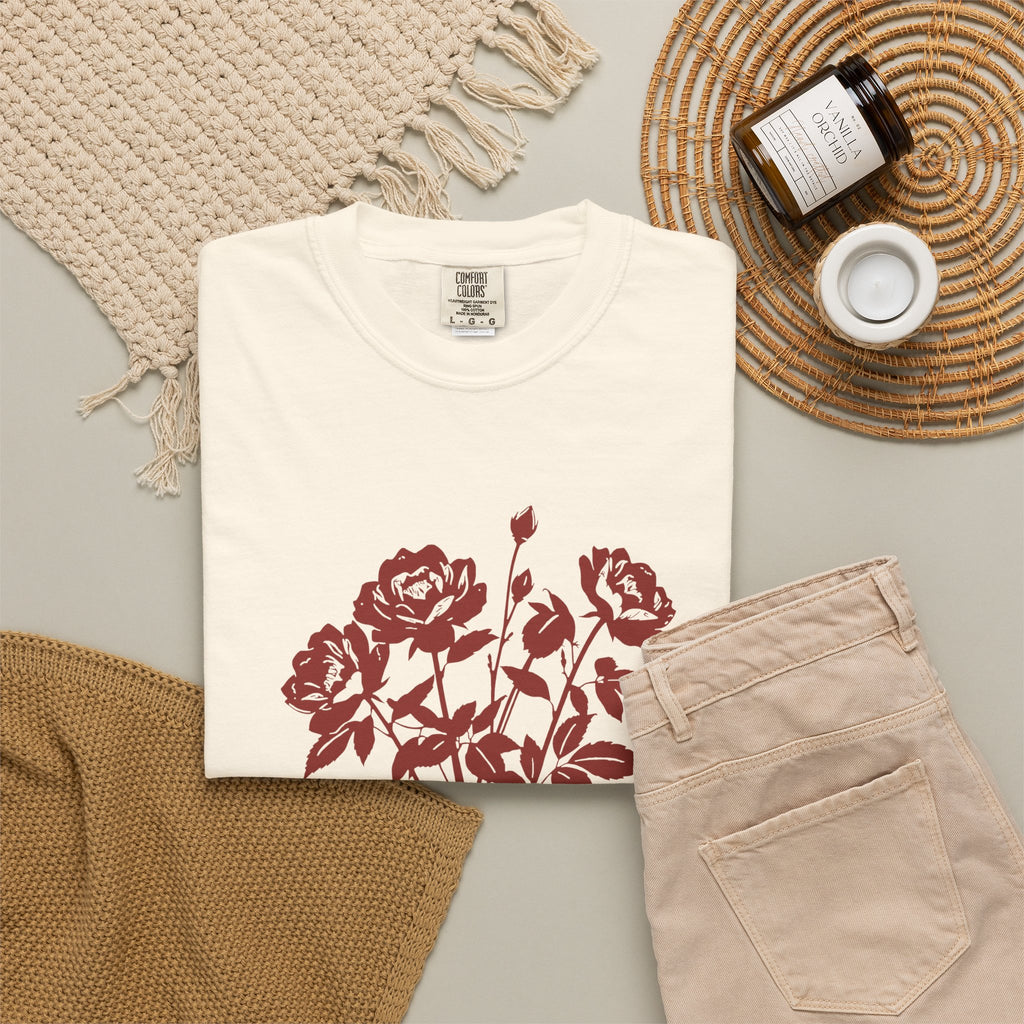 Wildflower Lover Shirt - Wild Rose Tee