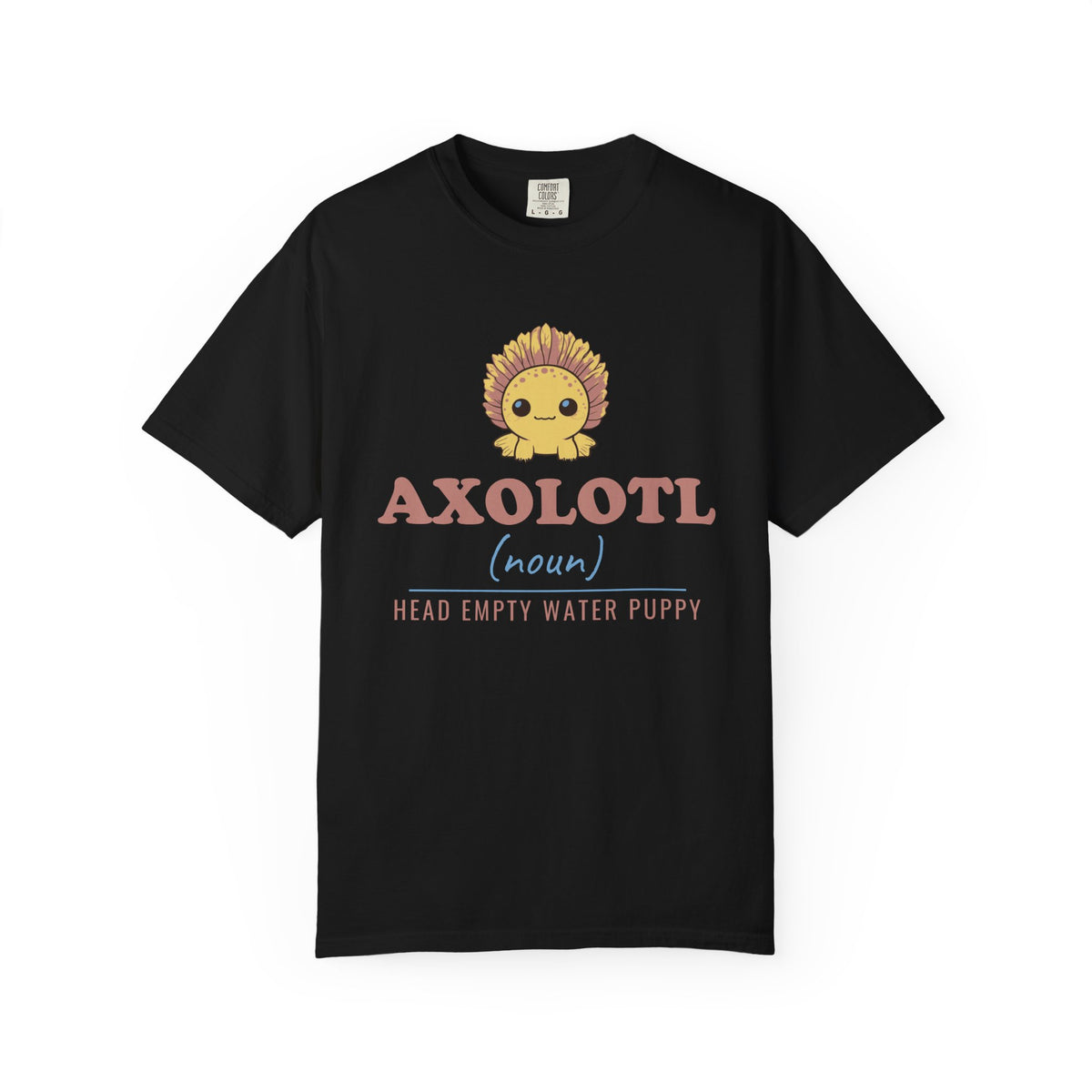 Axolotl Owner Shirt - Axolotl Head Empty Water Puppy Tee