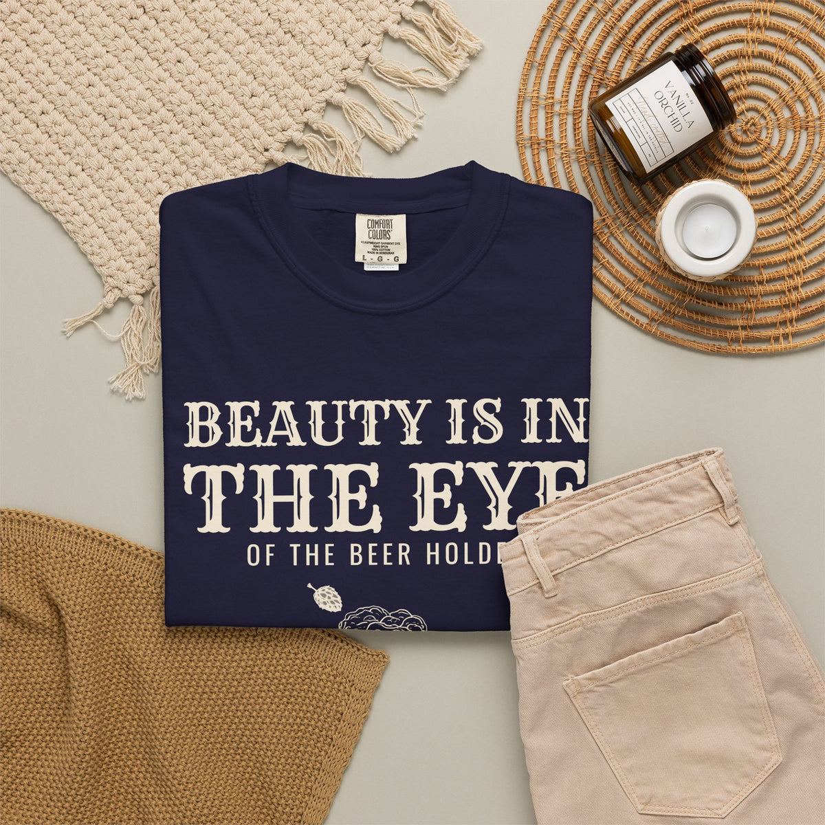 Beer Holder Beauty Shirt - Beauty is in the Eye of the Beer Holder