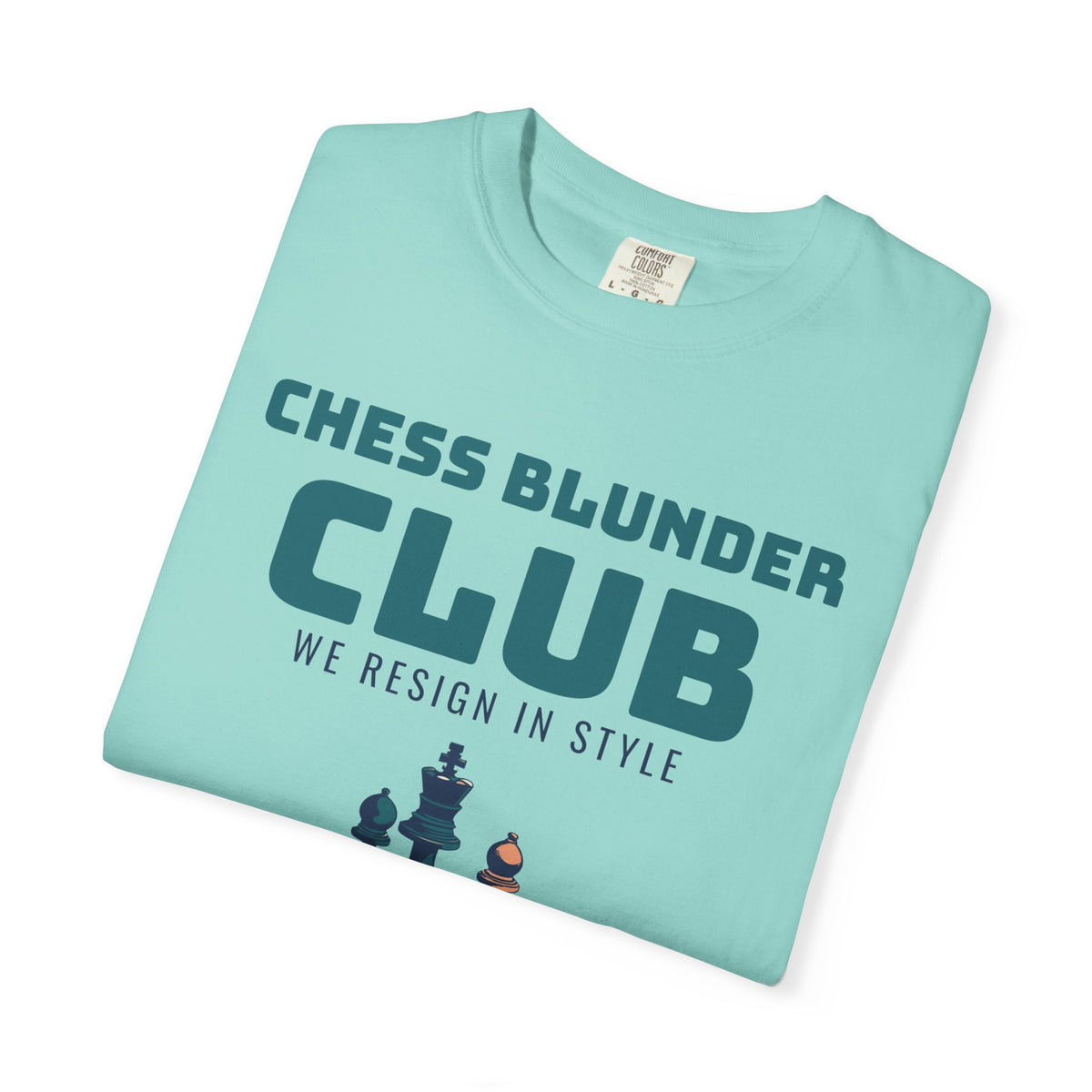 Funny Chess Player Shirt - Chess Blunder Club We Resign in Style