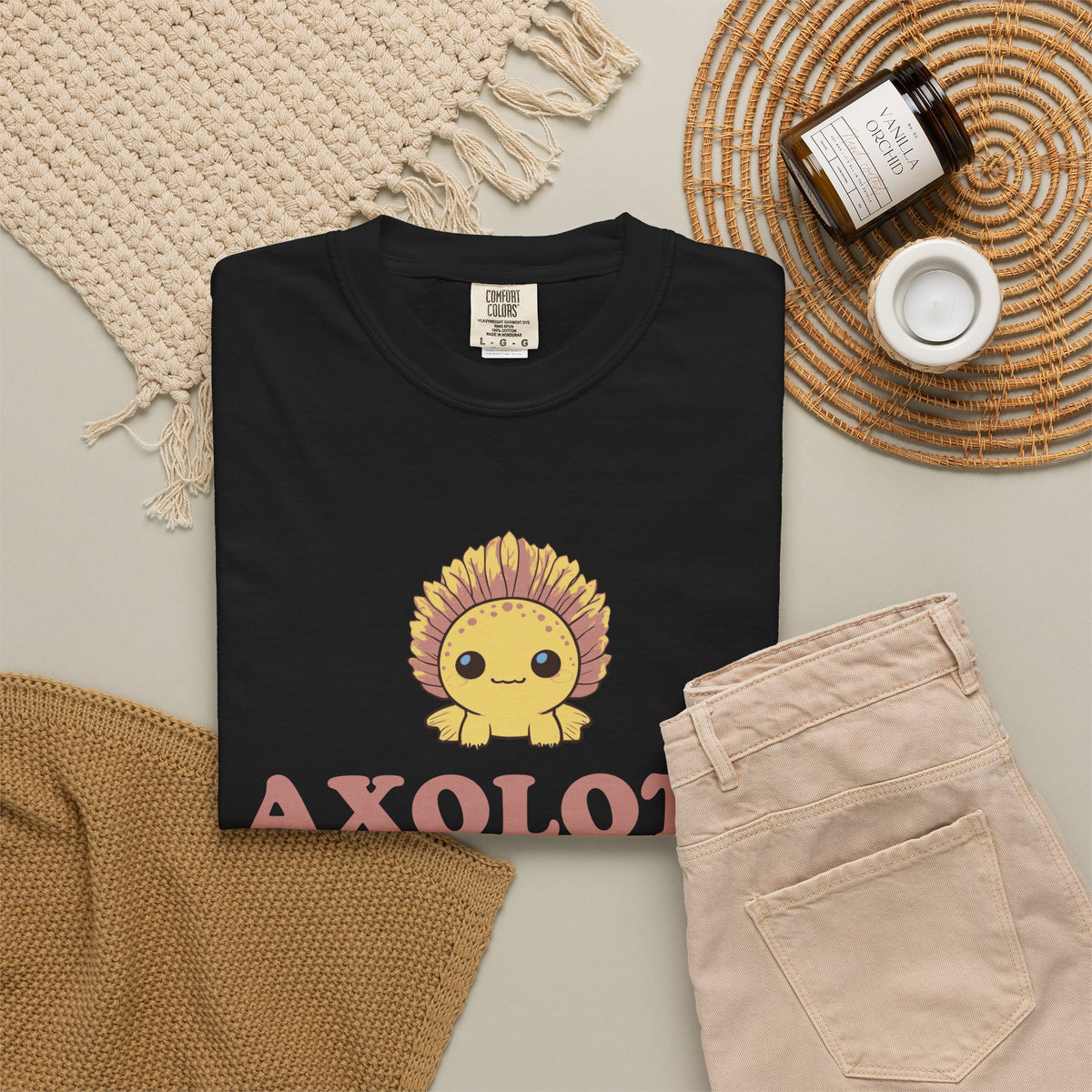 Axolotl Owner Shirt - Axolotl Head Empty Water Puppy Tee