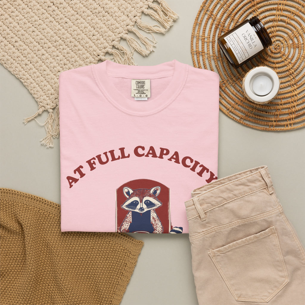 Animal Lover Shirt - At Full Capacity Emotionally Tee
