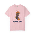 Grandma Christmas Shirt - Peace and Grandkids Tee