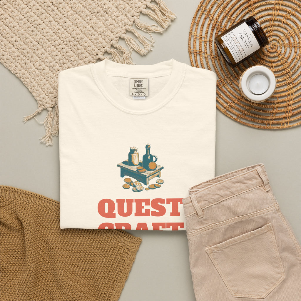 Funny MMO Gamer Shirt - Quest Craft Loot Profit - MMO Gamer Gift