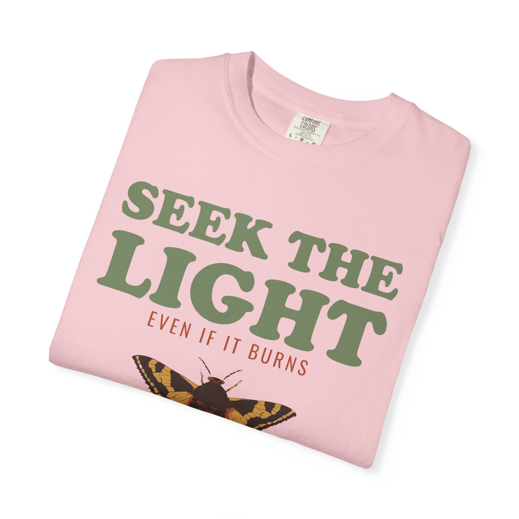 Entomology Gift Shirt - Seek the Light Even If It Burns Tee