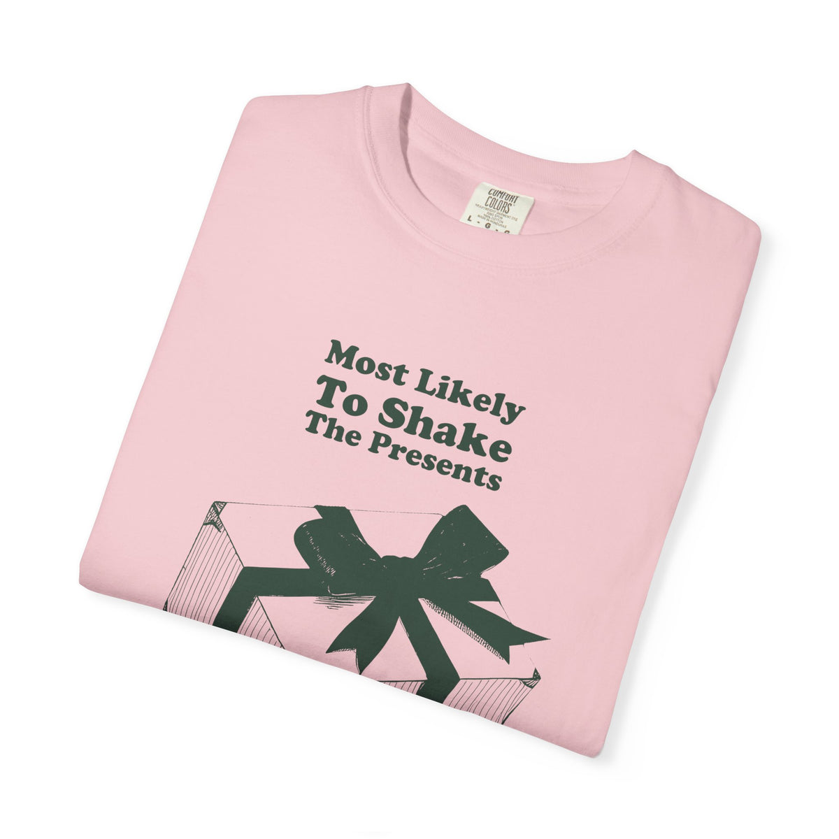 Family Christmas Shirt - Most Likely to Shake the Presents Tee