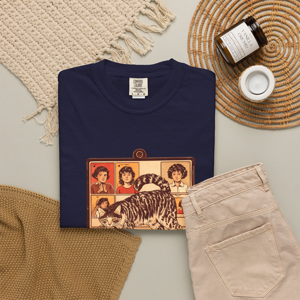 Remote Worker Gift Shirt - Cat Tail Stole the Presentation Tee