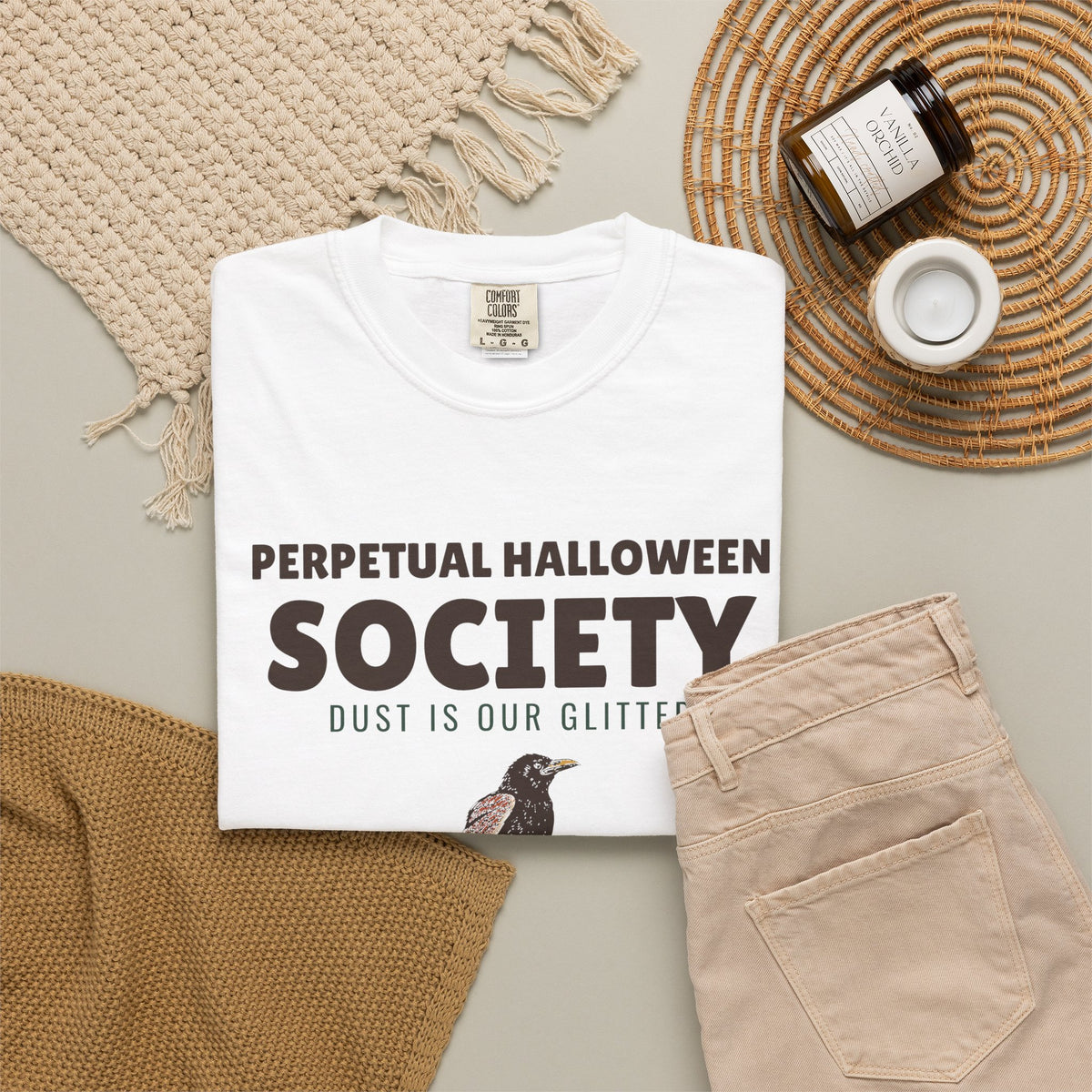 Decor Shirt - Perpetual Halloween Society Dust is Our Glitter