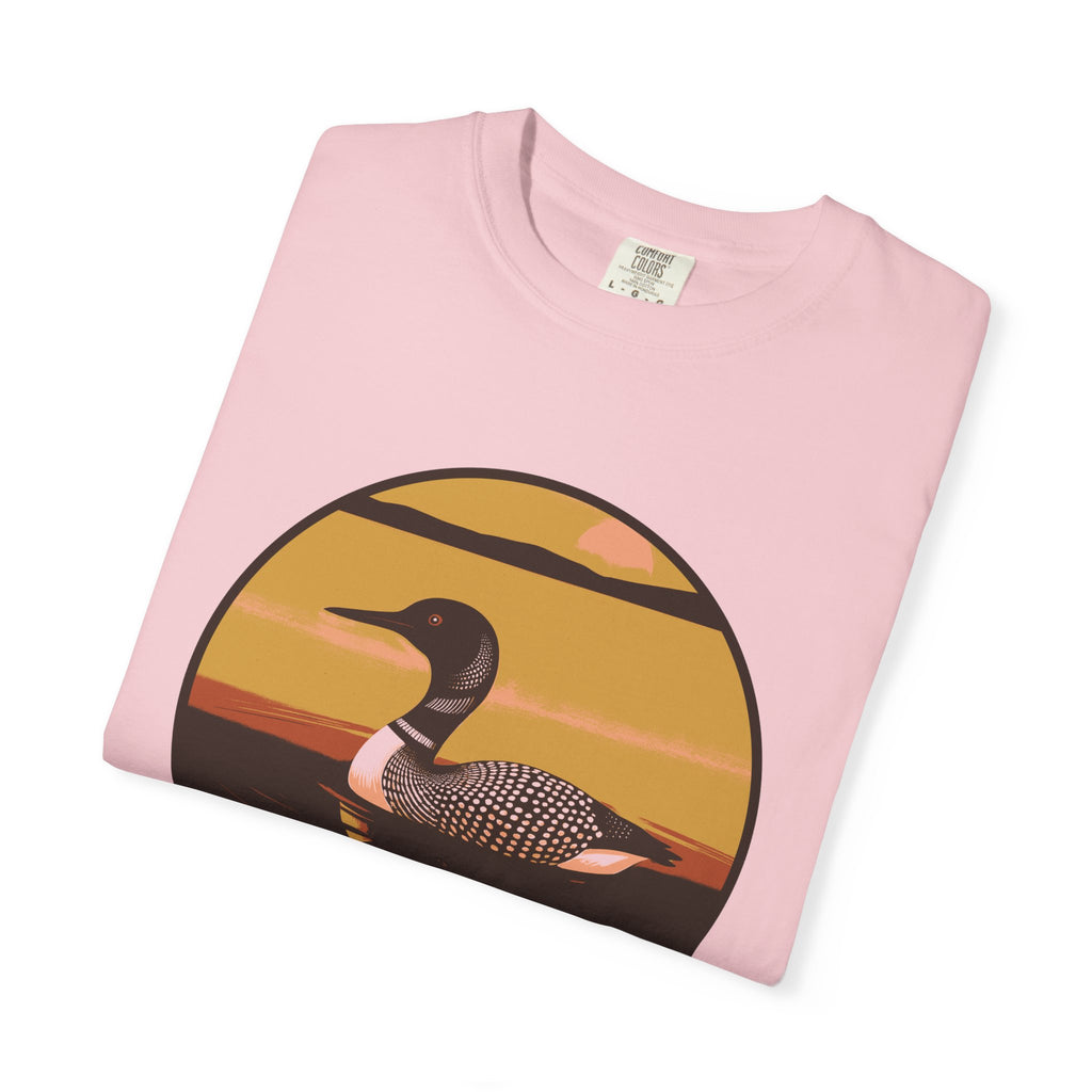 Lake Life Gift Shirt - Morning Loon Tee