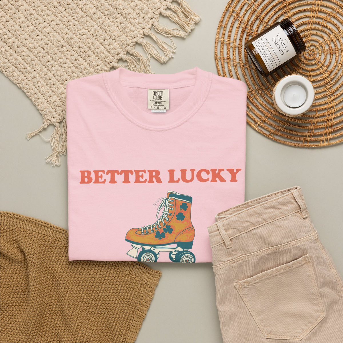 St Patricks Day Shirt - Better Lucky Than Well-behaved Tee