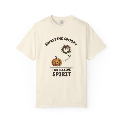 Christmas Teacher Shirt - Swapping Spooky For Festive Spirit Tee
