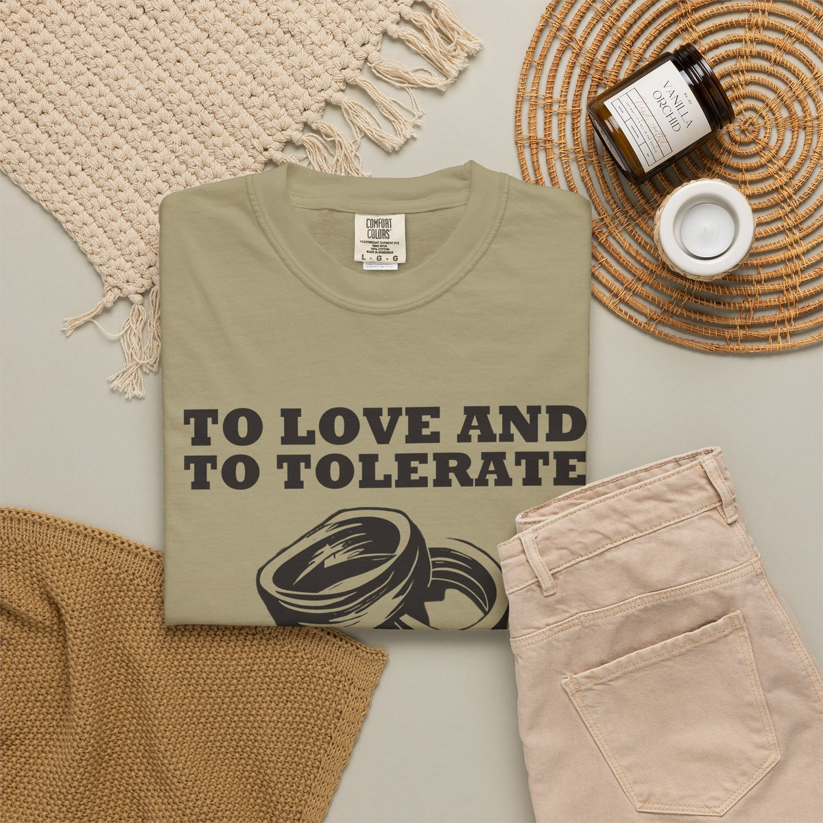 Valentine Couple Gift Shirt - To Love and to Tolerate Tee