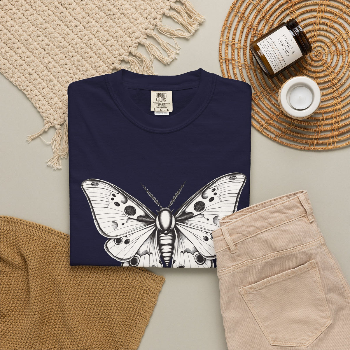 Moth Lover Gift Shirt - Luna Moth Tee