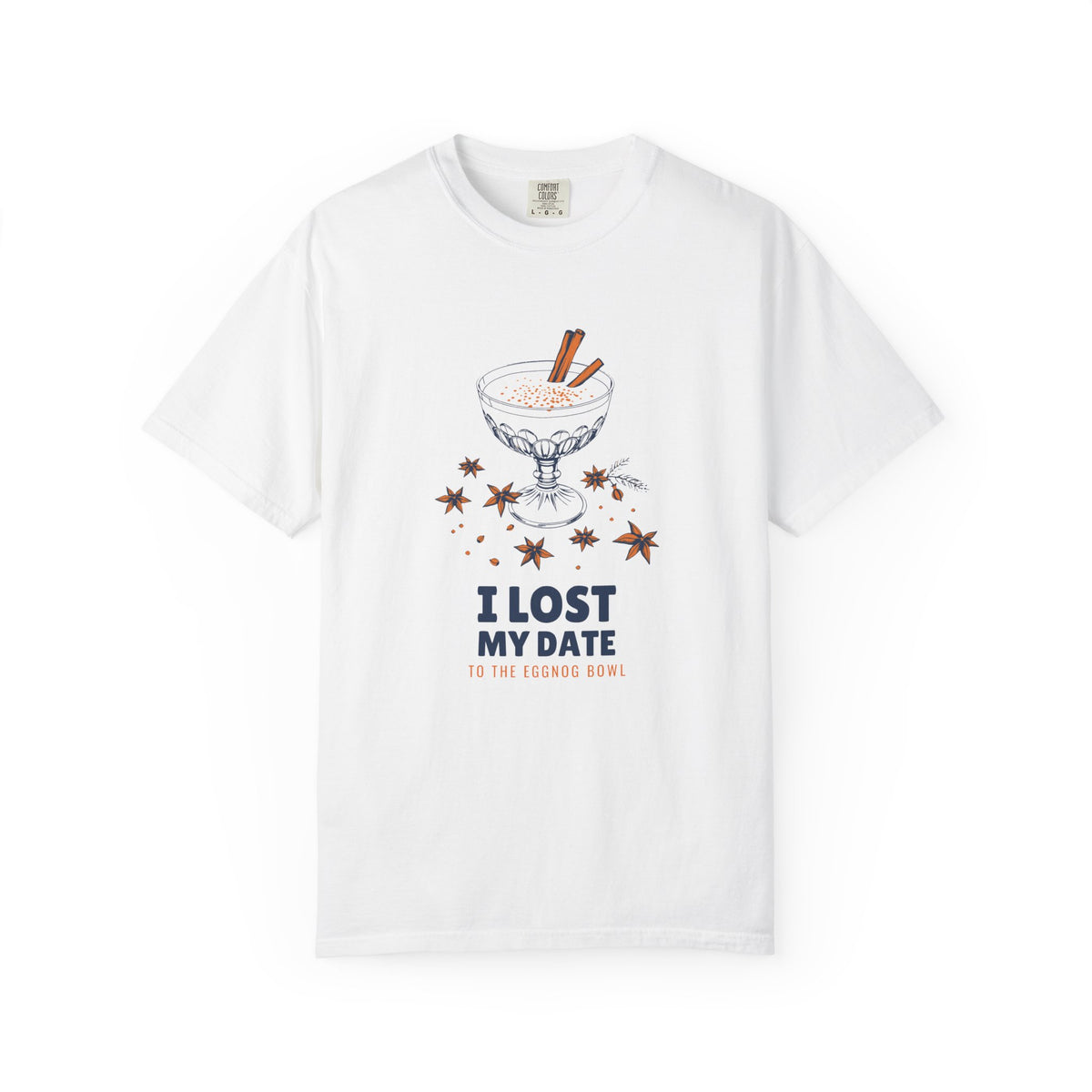I Lost My Date to the Eggnog Bowl Shirt Party Attendee Tee