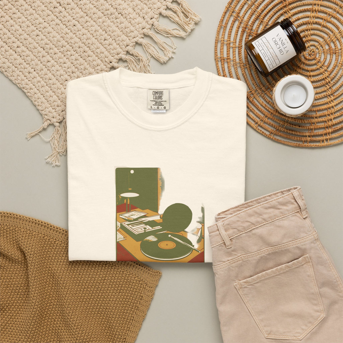 Vinyl Record Collector Shirt - Another One Spins the Dust Tee