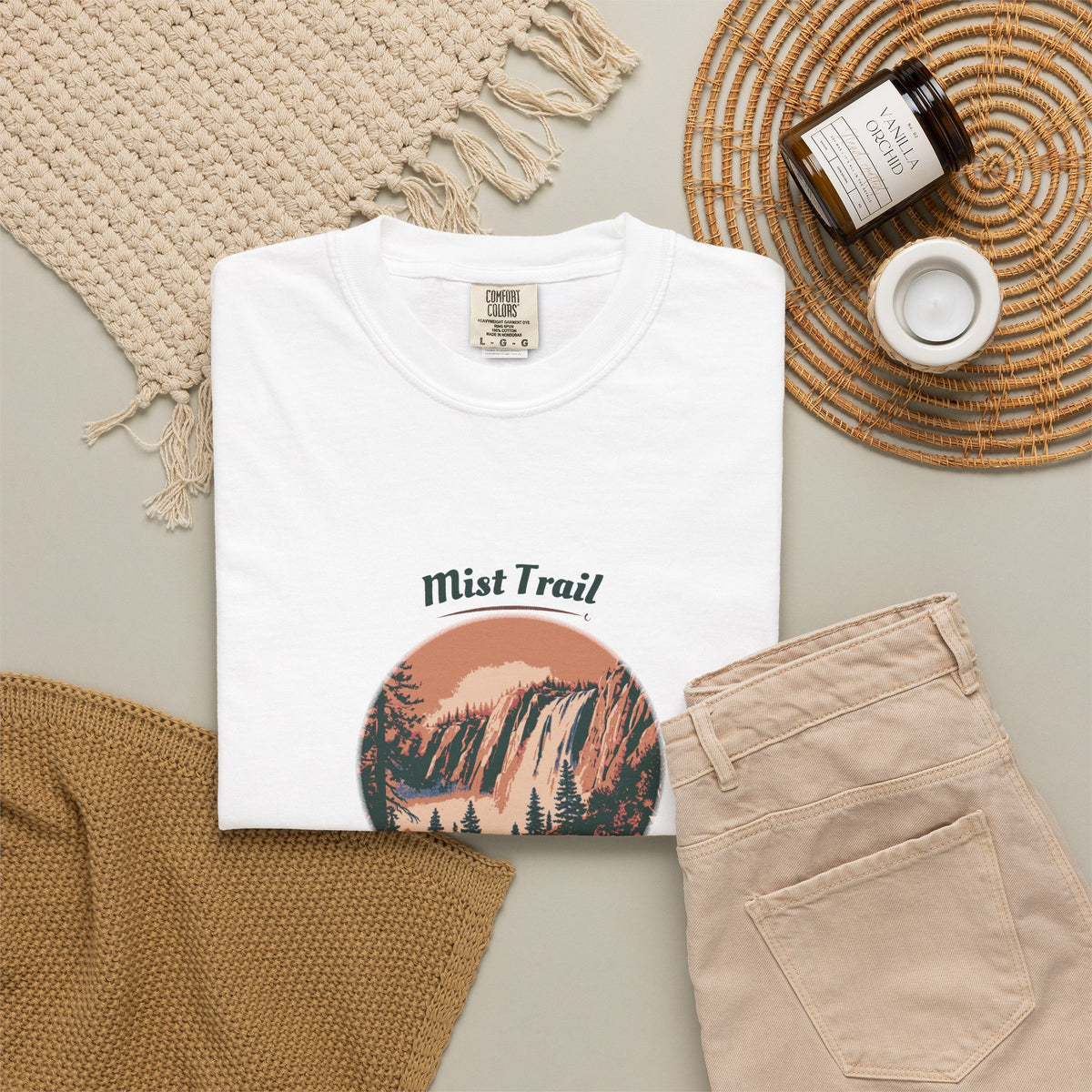 Yosemite National Park Shirt - Mist Trail Tee