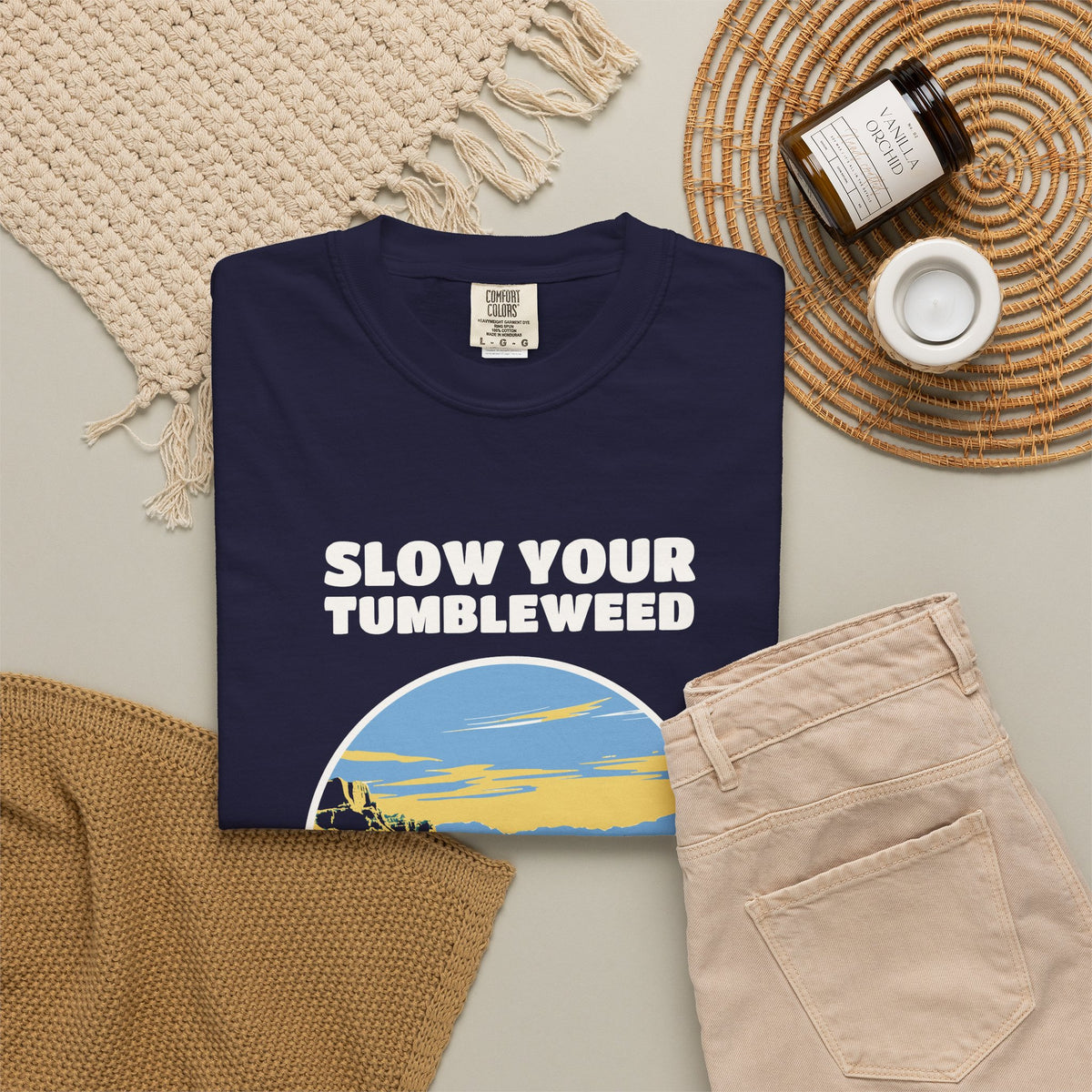 Funny Slow Your Tumbleweed Shirt - Road Tripper Gift Tee