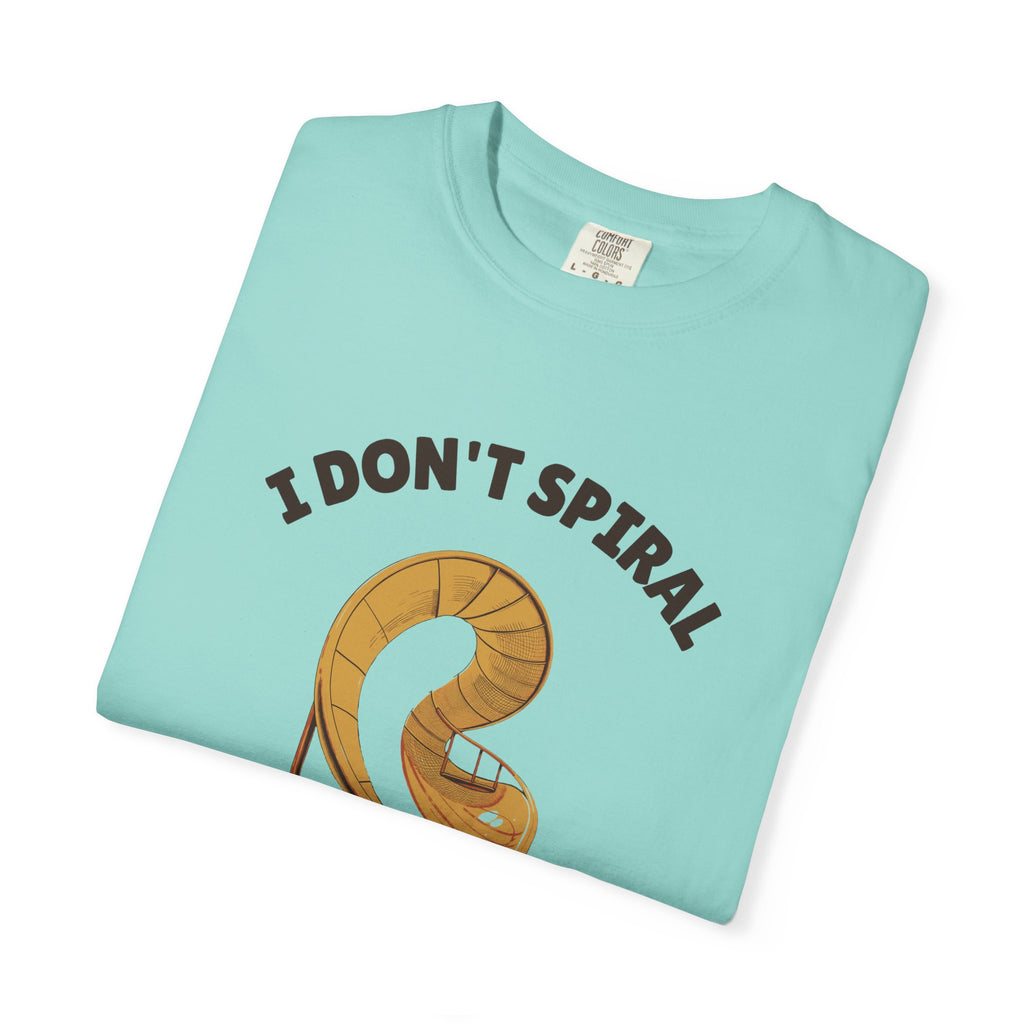 Funny I Don't Spiral I Descend with Style Shirt - Overthinker Gift