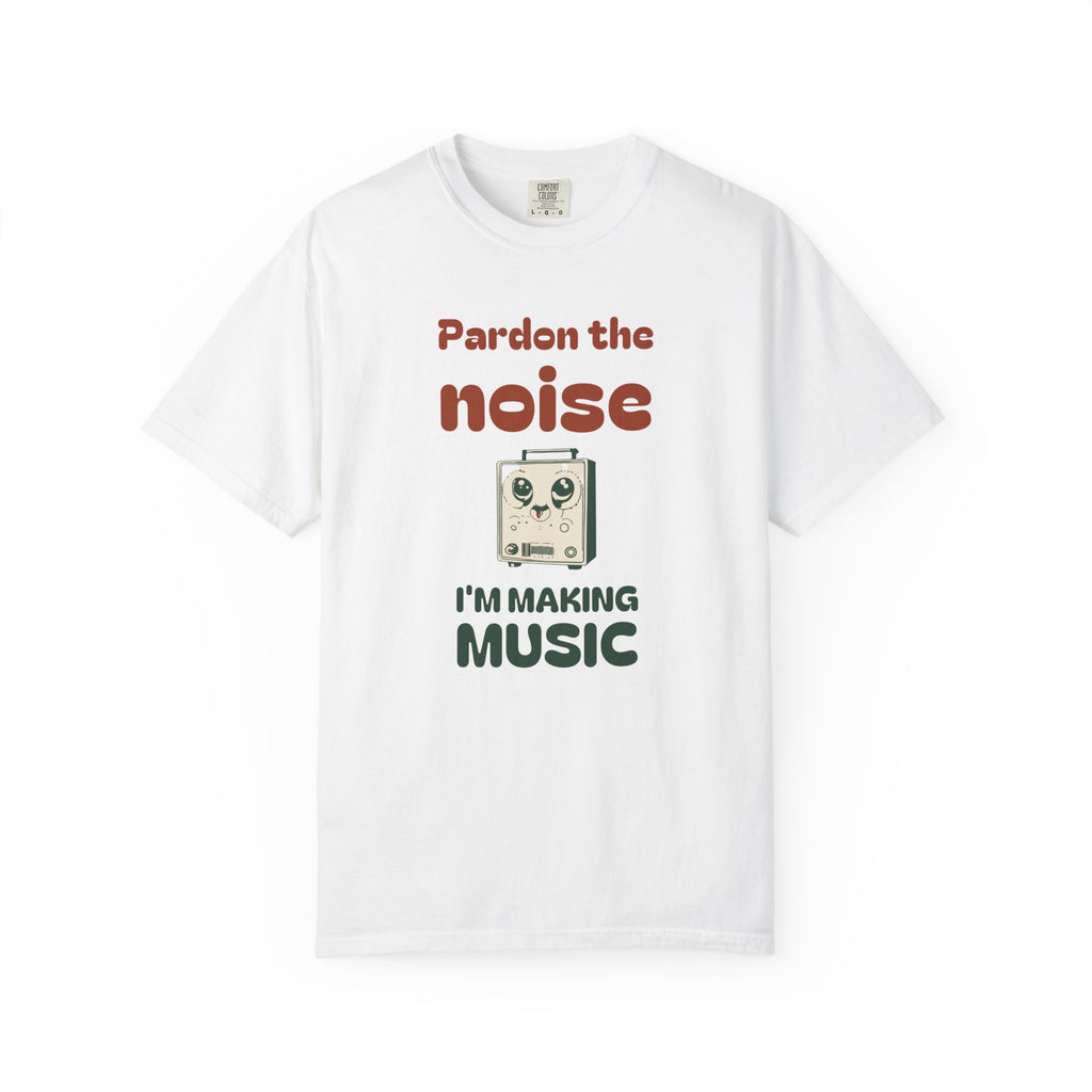 Funny Guitar Player Shirt - Pardon the Noise I'm Making Music