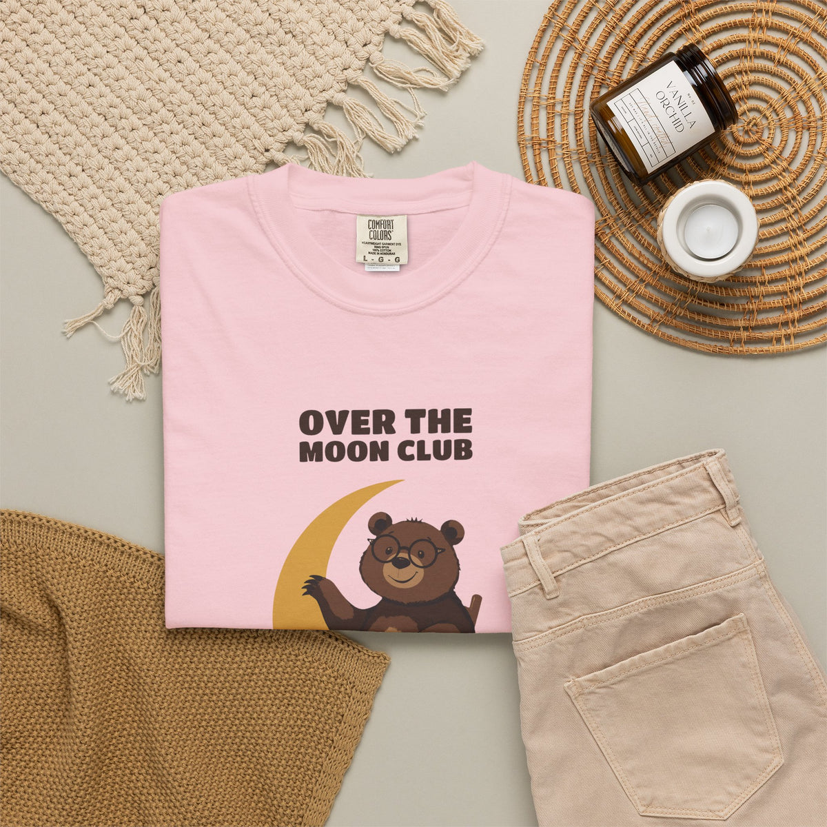 Gift Shirt - Over the Moon Club Promoted to Grandparents