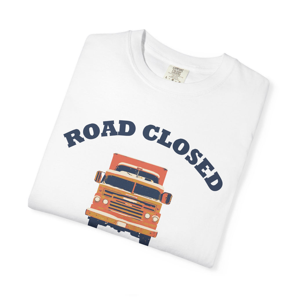 Introvert Gift Shirt - Road Closed Snowed in by Choice Tee