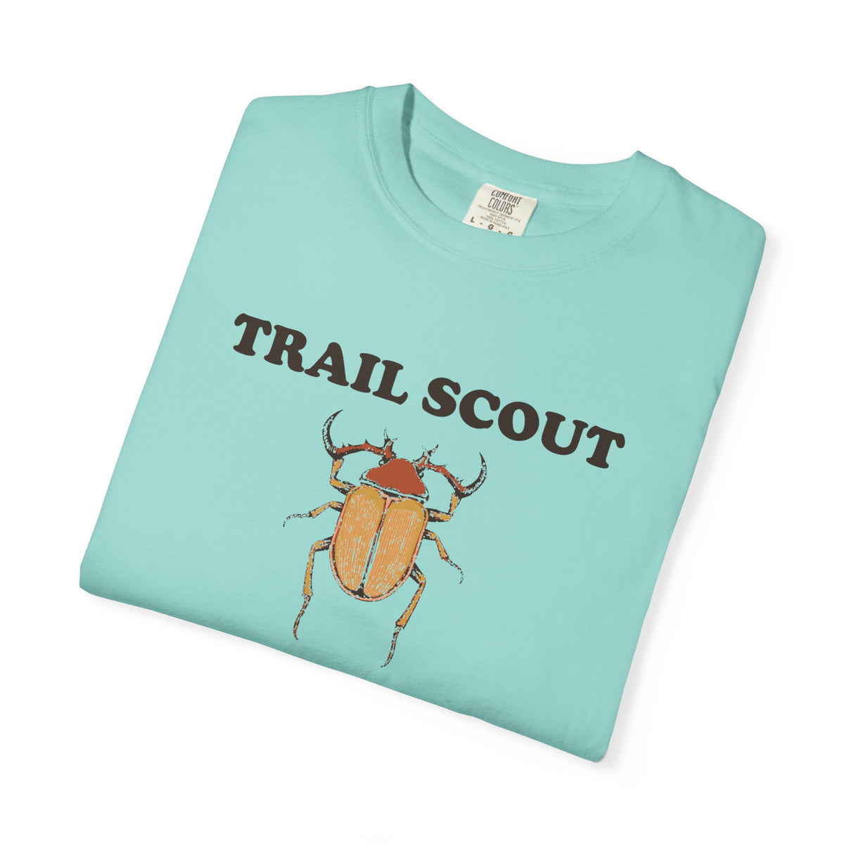 Nature Lover Shirt - Trail Scout Examining Beetle Tracks and Moss Tee