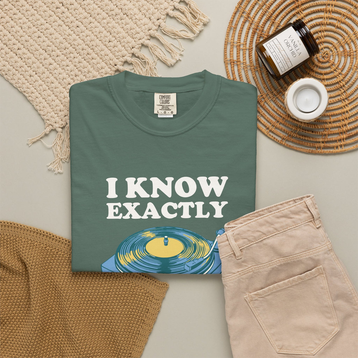 Funny I Know Exactly Where to Drop the Needle Shirt Tee