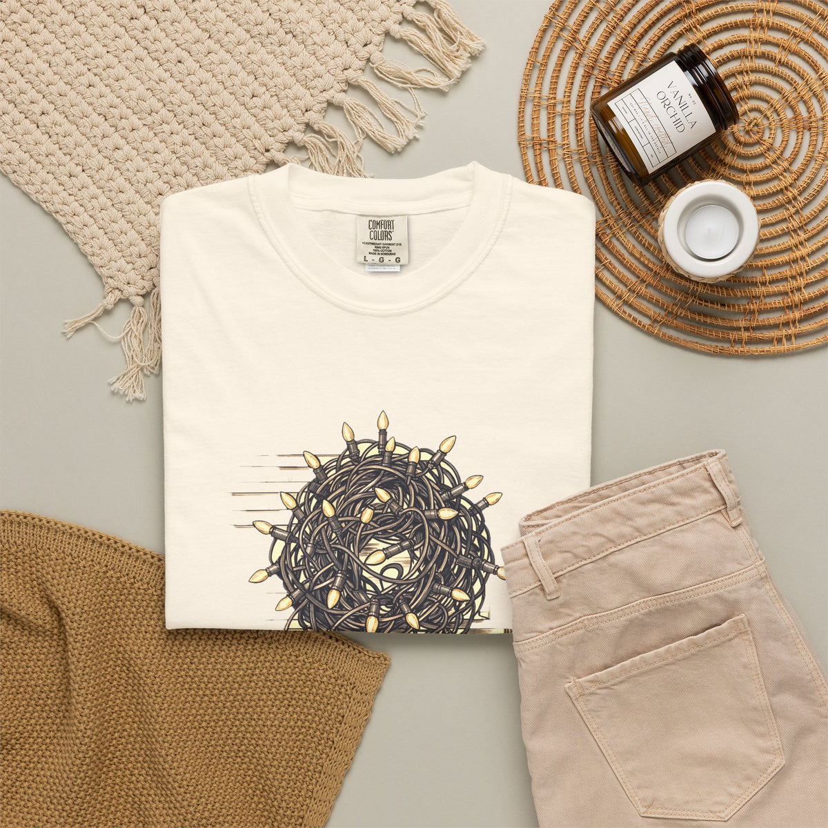 Christmas Lights Lover Shirt - Thanks for the Knot Last Year's Me