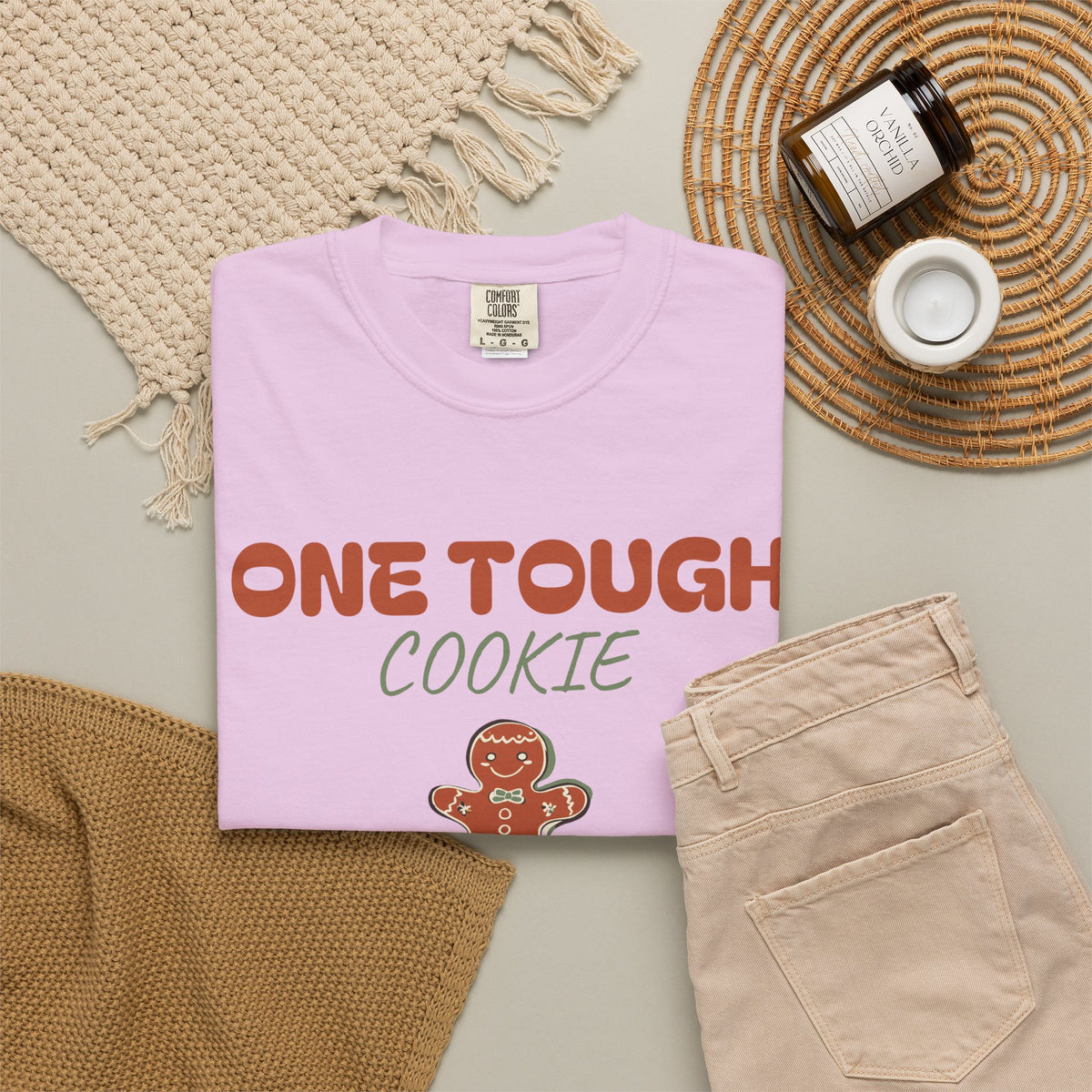 Holiday Baker Christmas Shirt - One Tough Cookie Tee