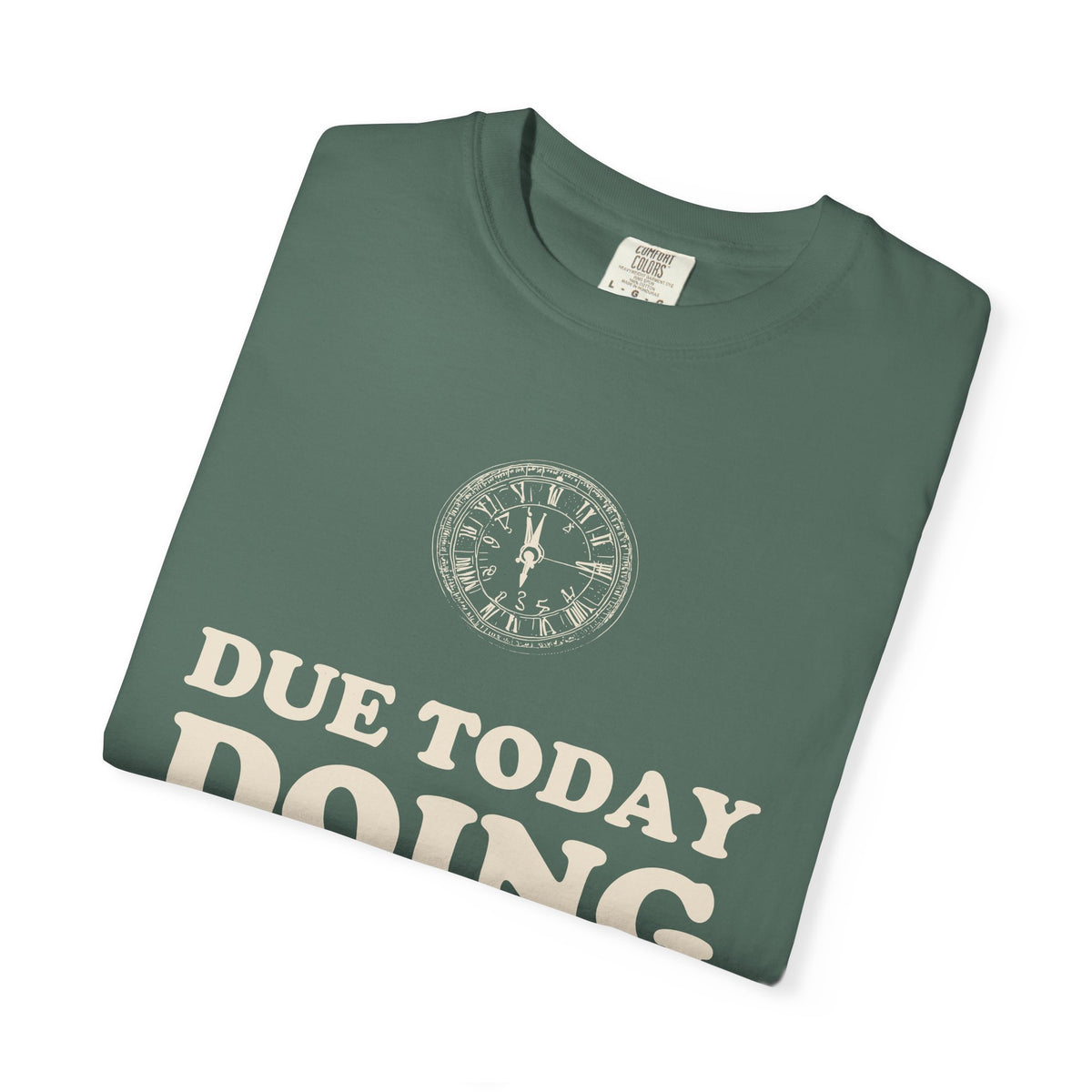 Funny High School Student T-Shirt Due Today Graphic Tee Gift