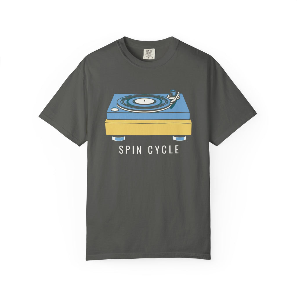 Vinyl Record Shirt - Spin Cycle Record Player Tee for Music Lover