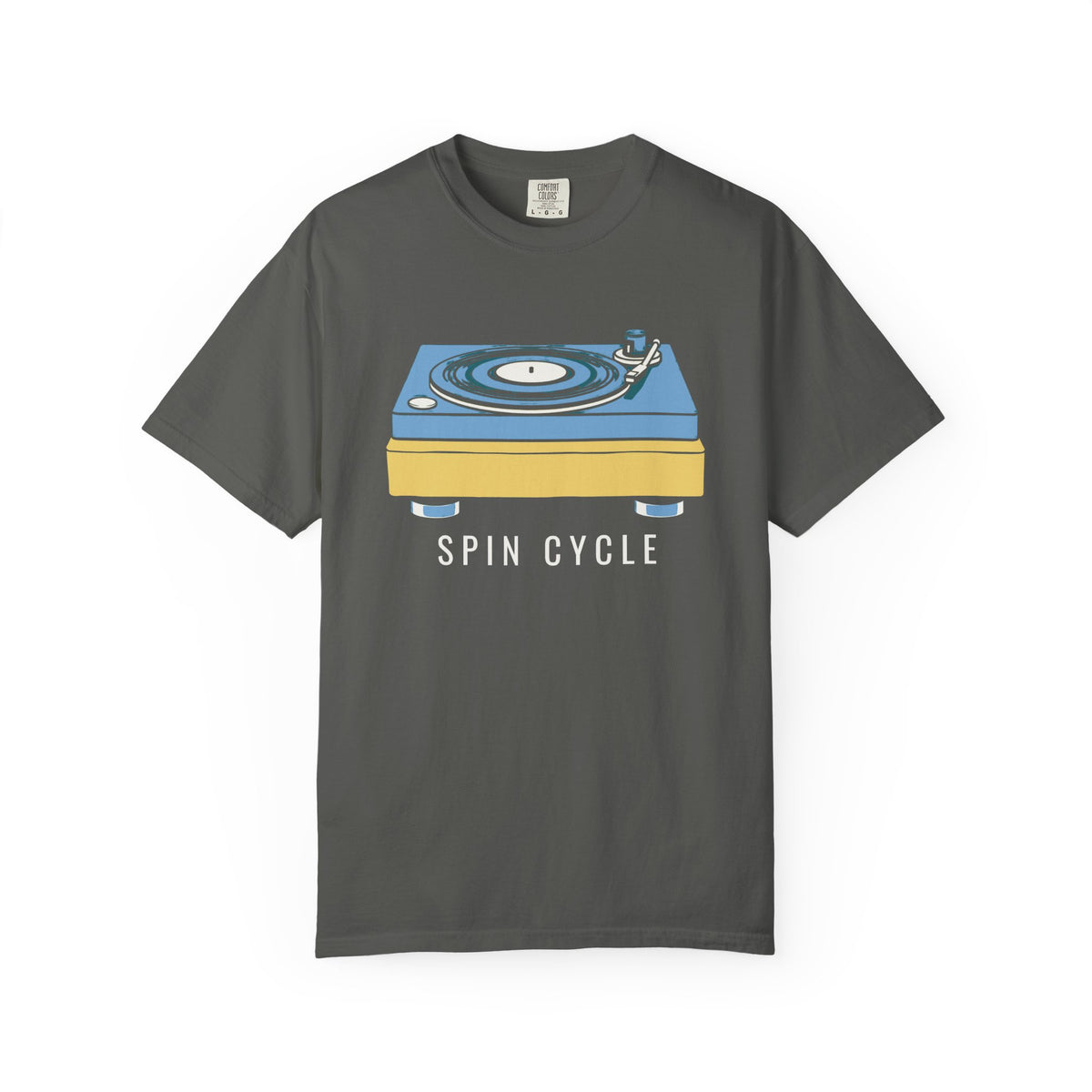 Vinyl Record Shirt - Spin Cycle Record Player Tee for Music Lover