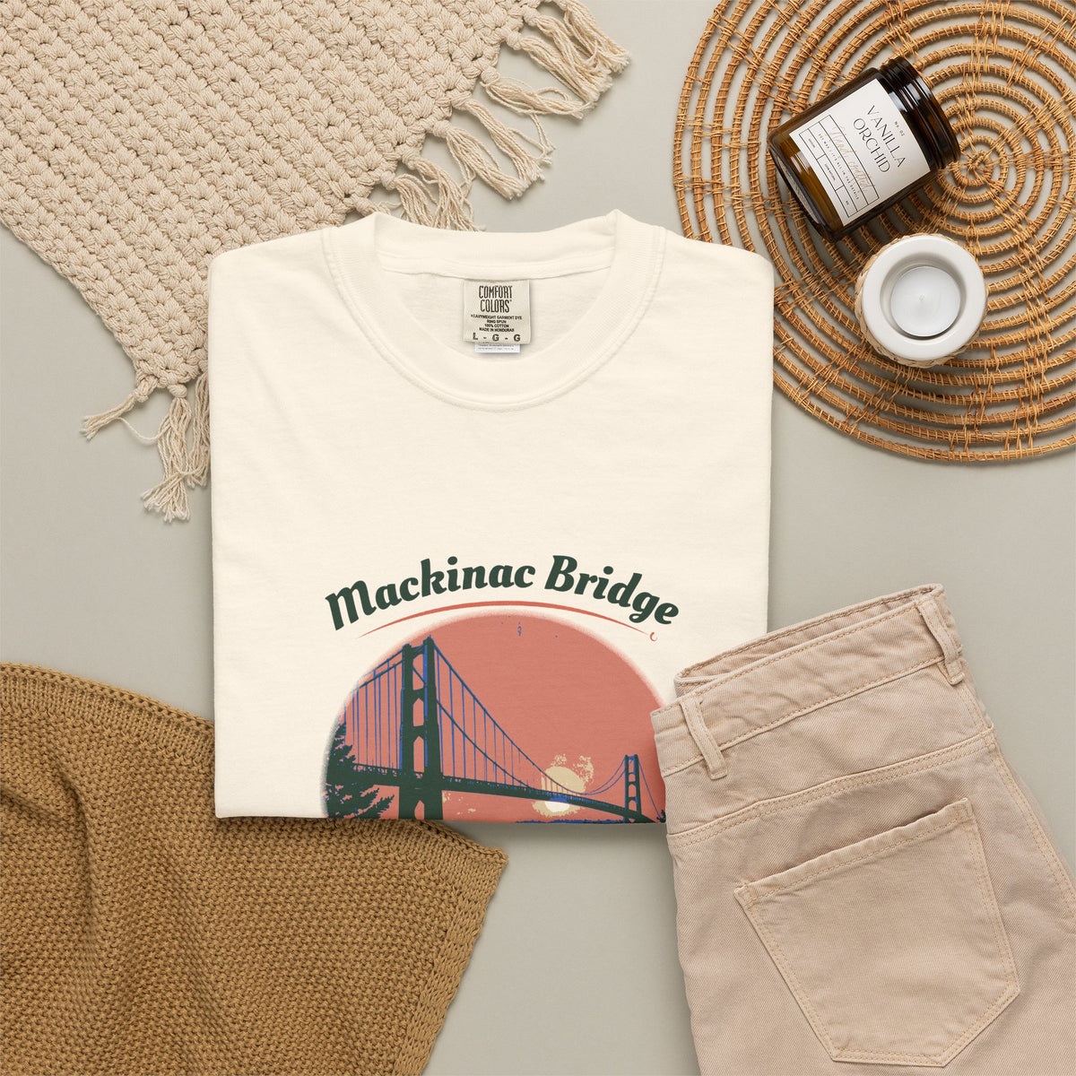 Mackinac Bridge Shirt - Michigan Souvenir Tee