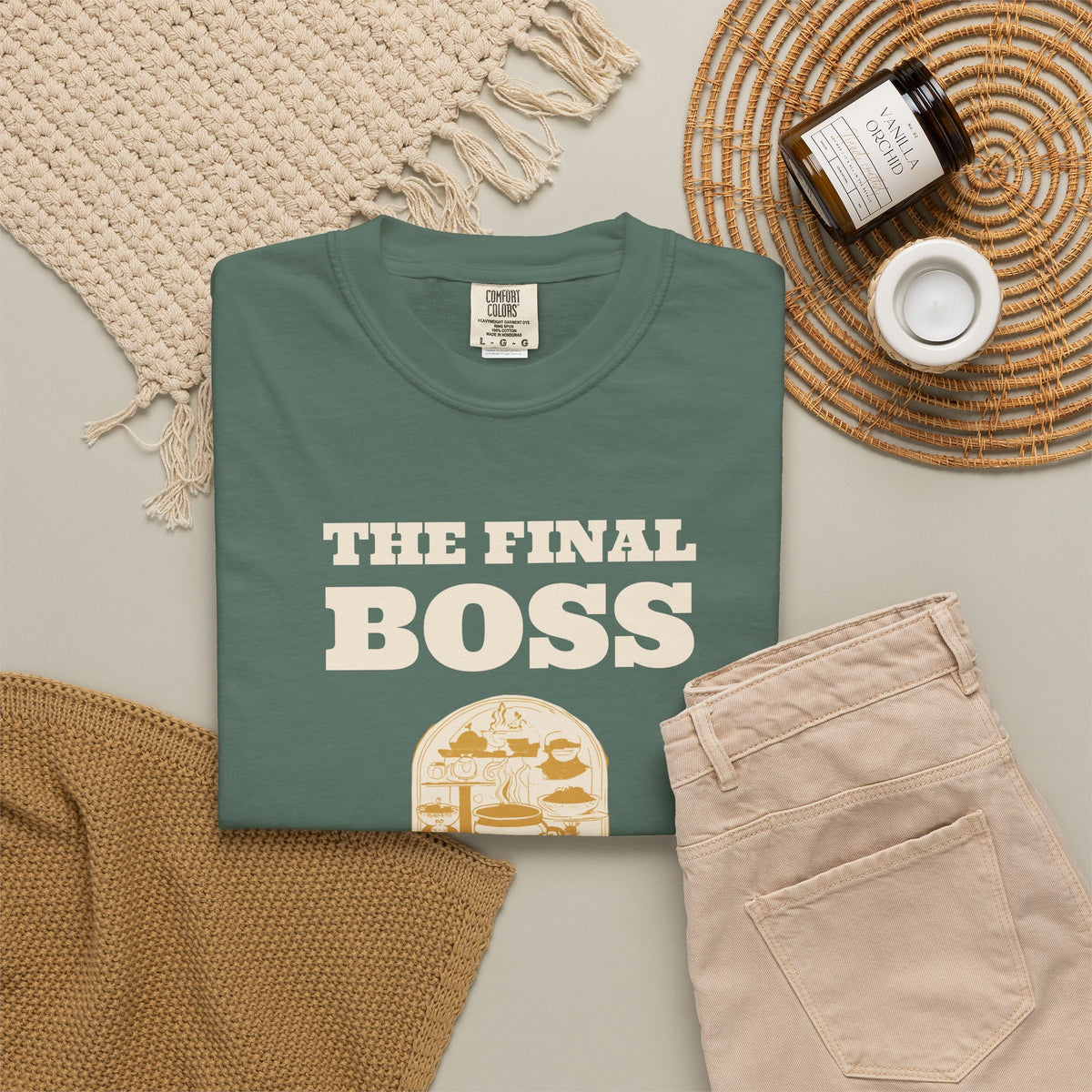 Funny Video Gamer Shirt - The Final Boss is Dinner Being Ready