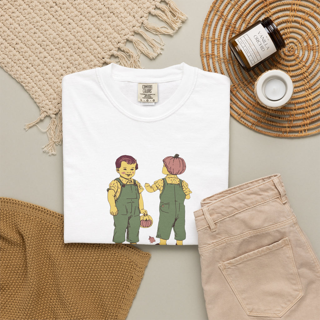 Pumpkin Patch Halloween Shirt - Born to Bite Pumpkins Tee