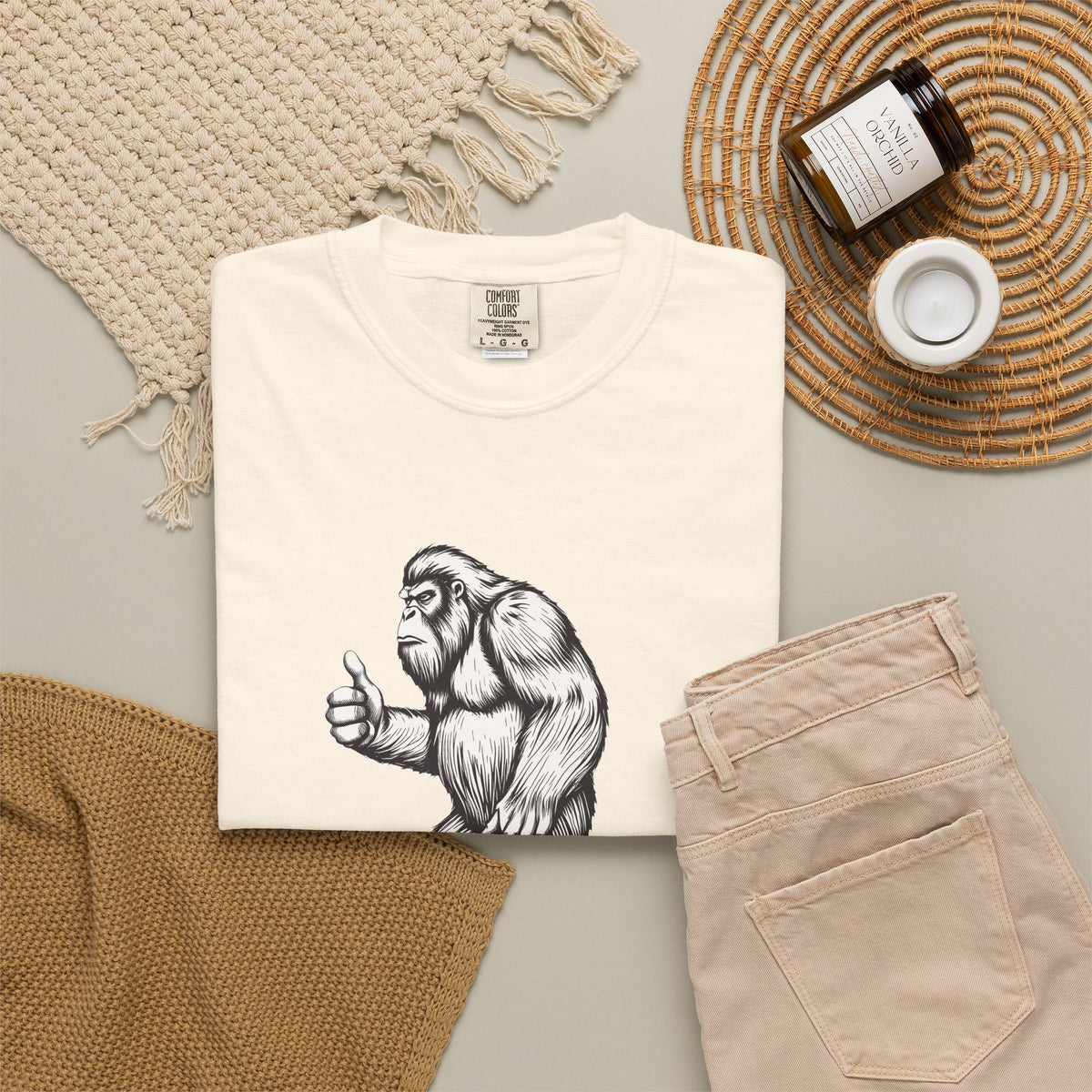 Campfire Fan Shirt - Bigfoot's Ride Tee