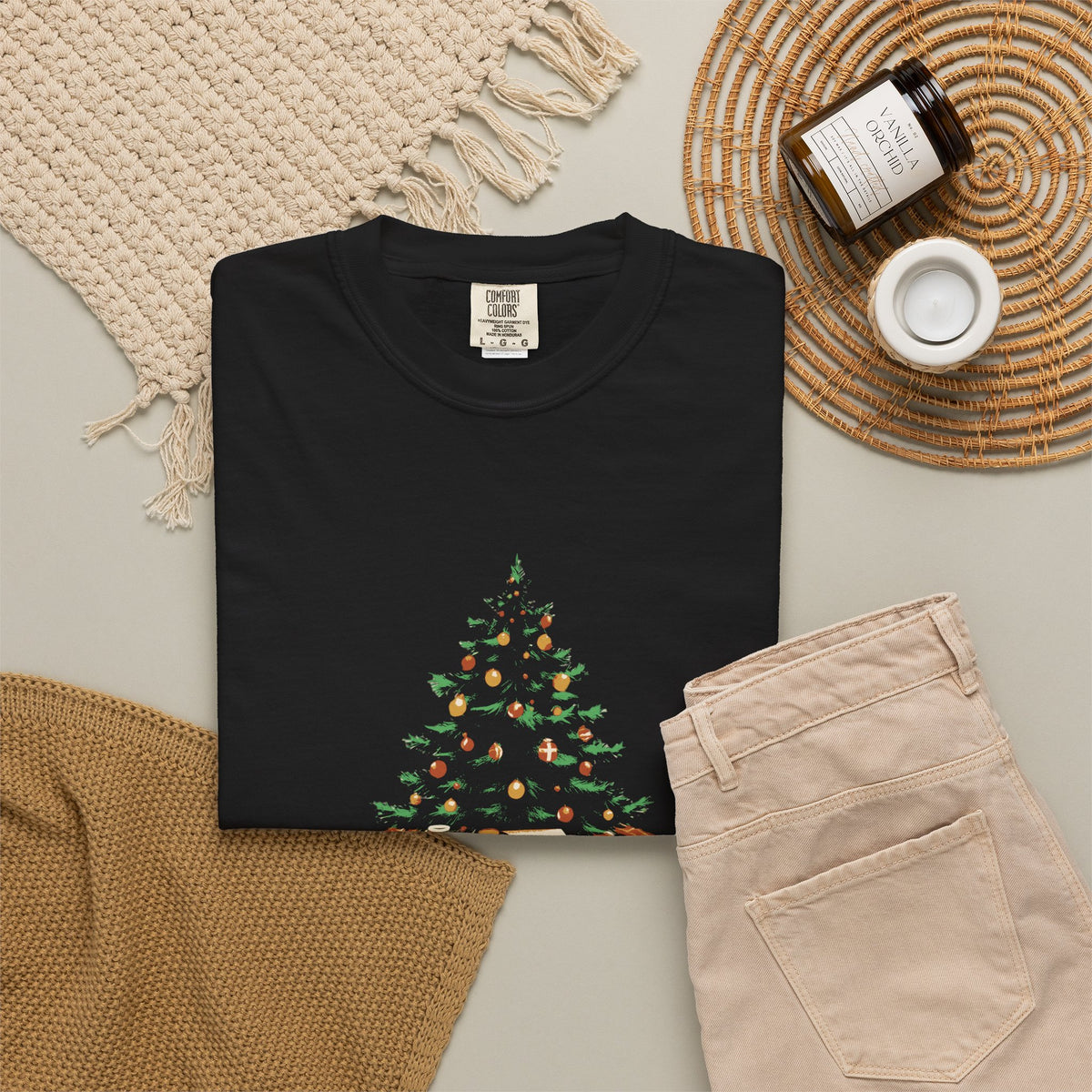 Model Train Christmas Shirt - The Tree Competes With the Layout Tee