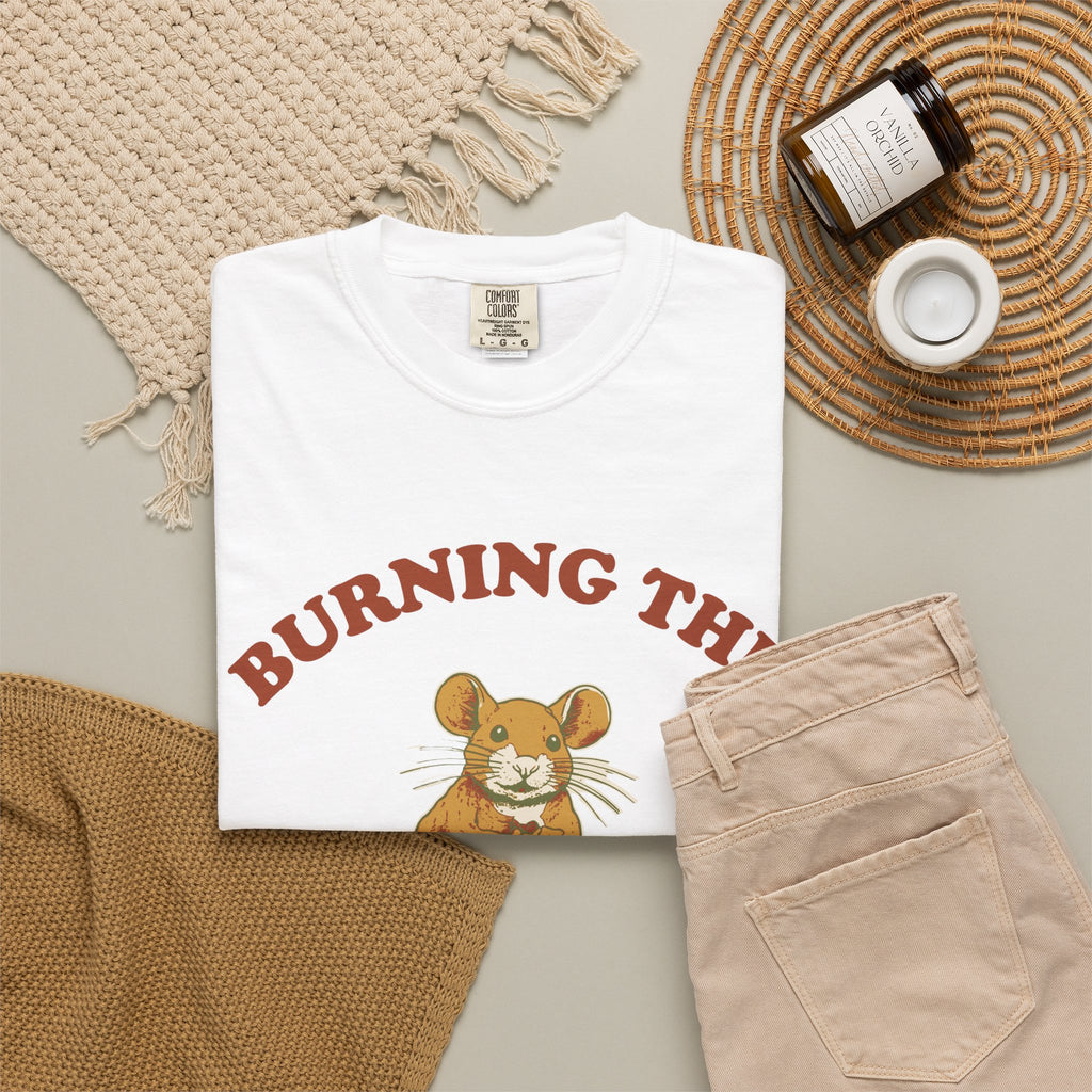 Funny Mouse Shirt - Burning the Midnight Zoomies Tee