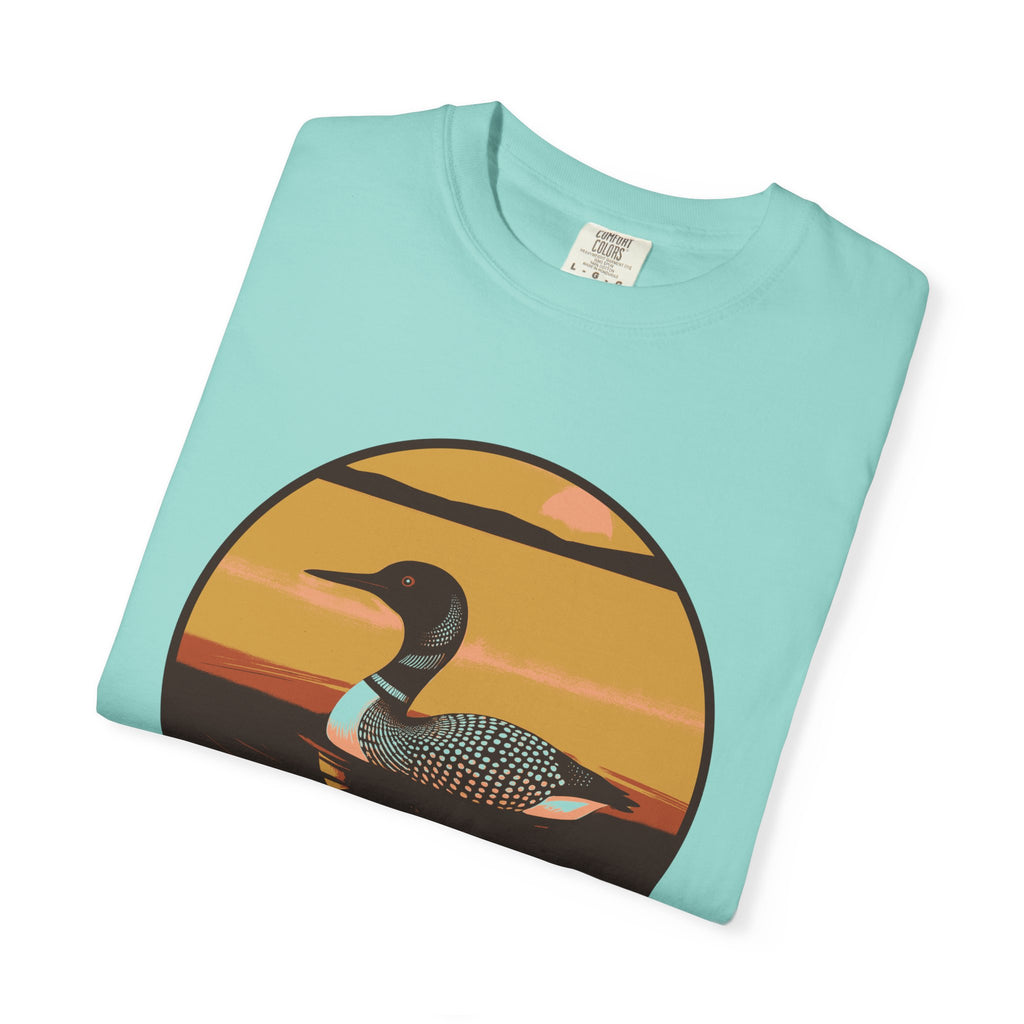 Lake Life Gift Shirt - Morning Loon Tee