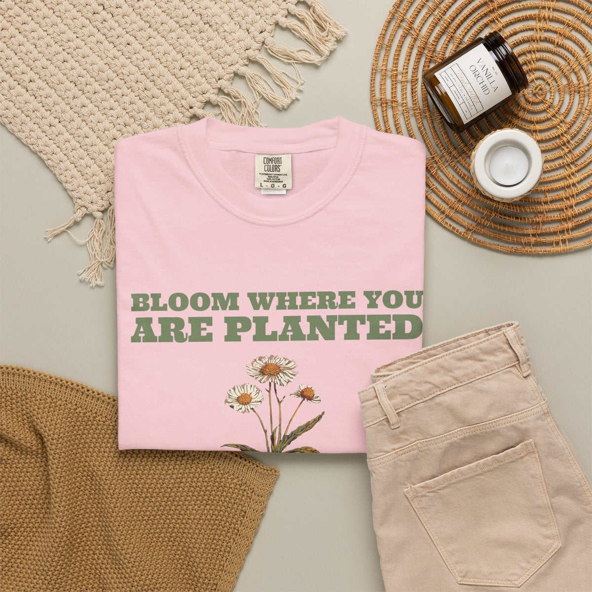 Gardening Gift Shirt - Bloom Where You Are Planted Tee