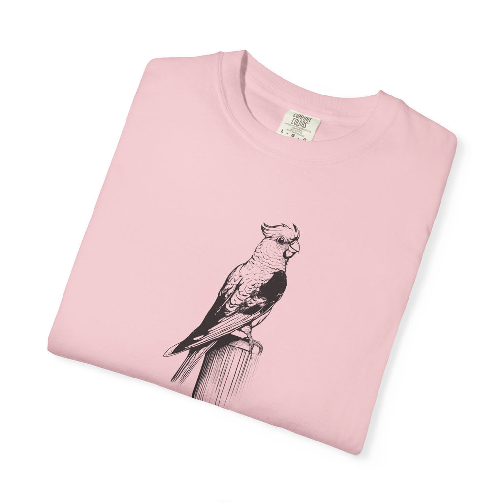 Funny Cockatiels Don't Whisper They Announce Shirt Tee