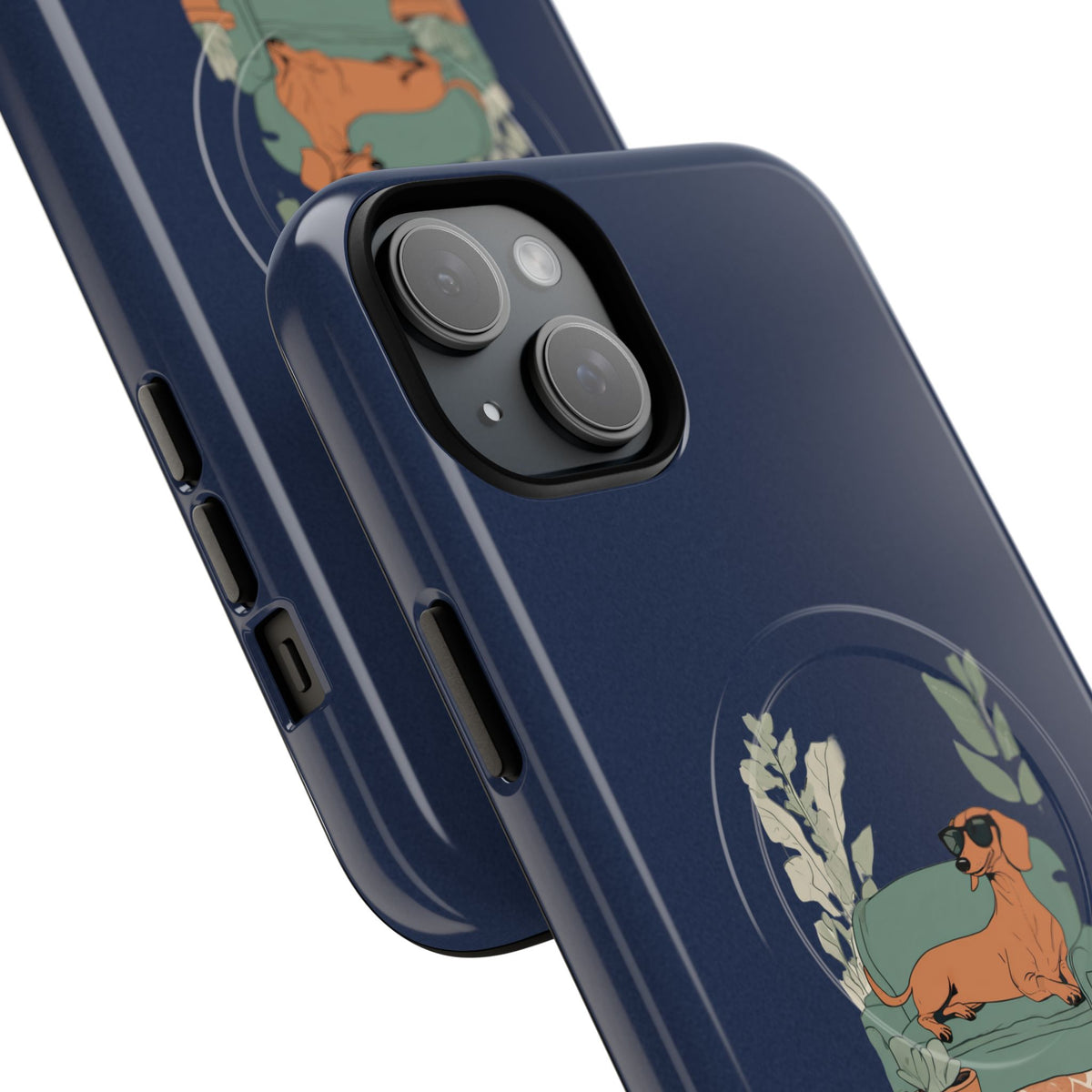 Working Hard So My Dog Can Sleep In MagSafe Phone Case