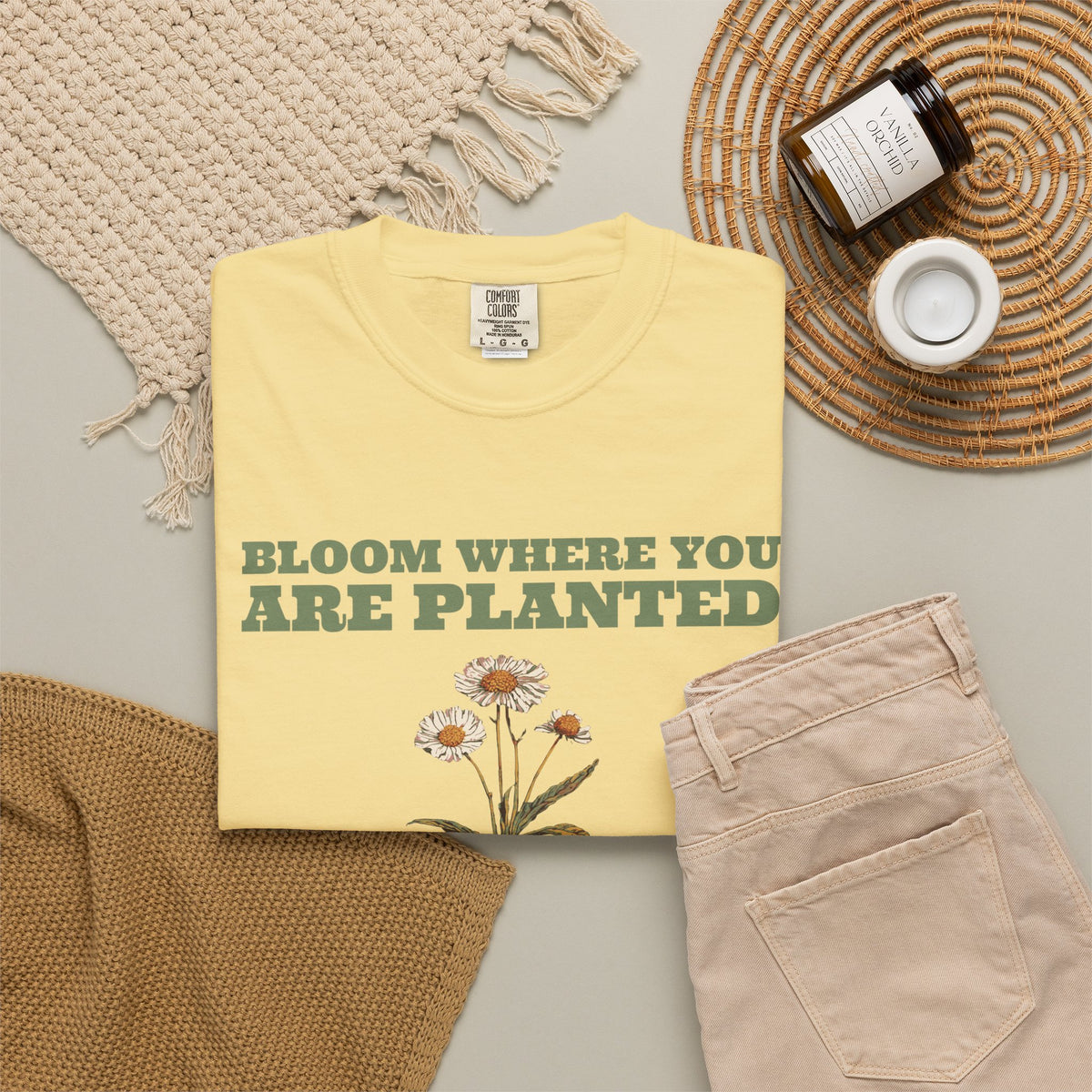 Gardening Gift Shirt - Bloom Where You Are Planted Tee