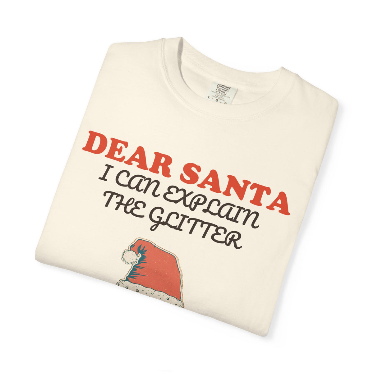 Funny Christmas Teacher Shirt - Dear Santa I Can Explain The Glitter