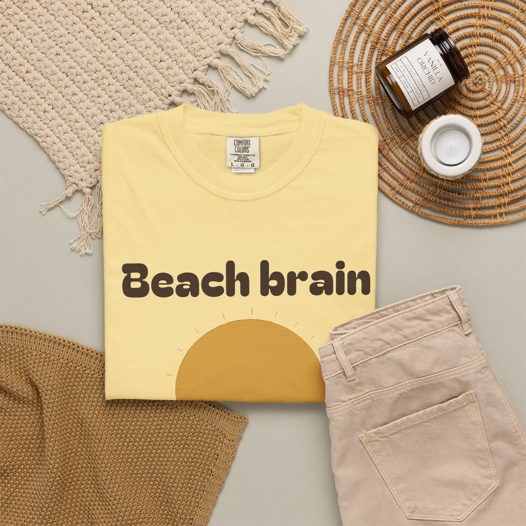 Beach Lover Shirt - Beach Brain Tee