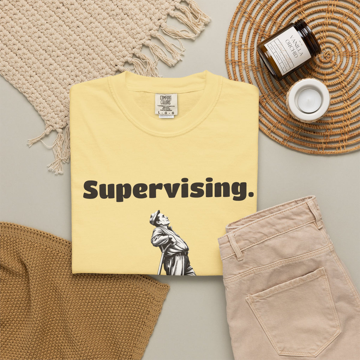 Yard Work Dad Shirt - Supervising. Tee
