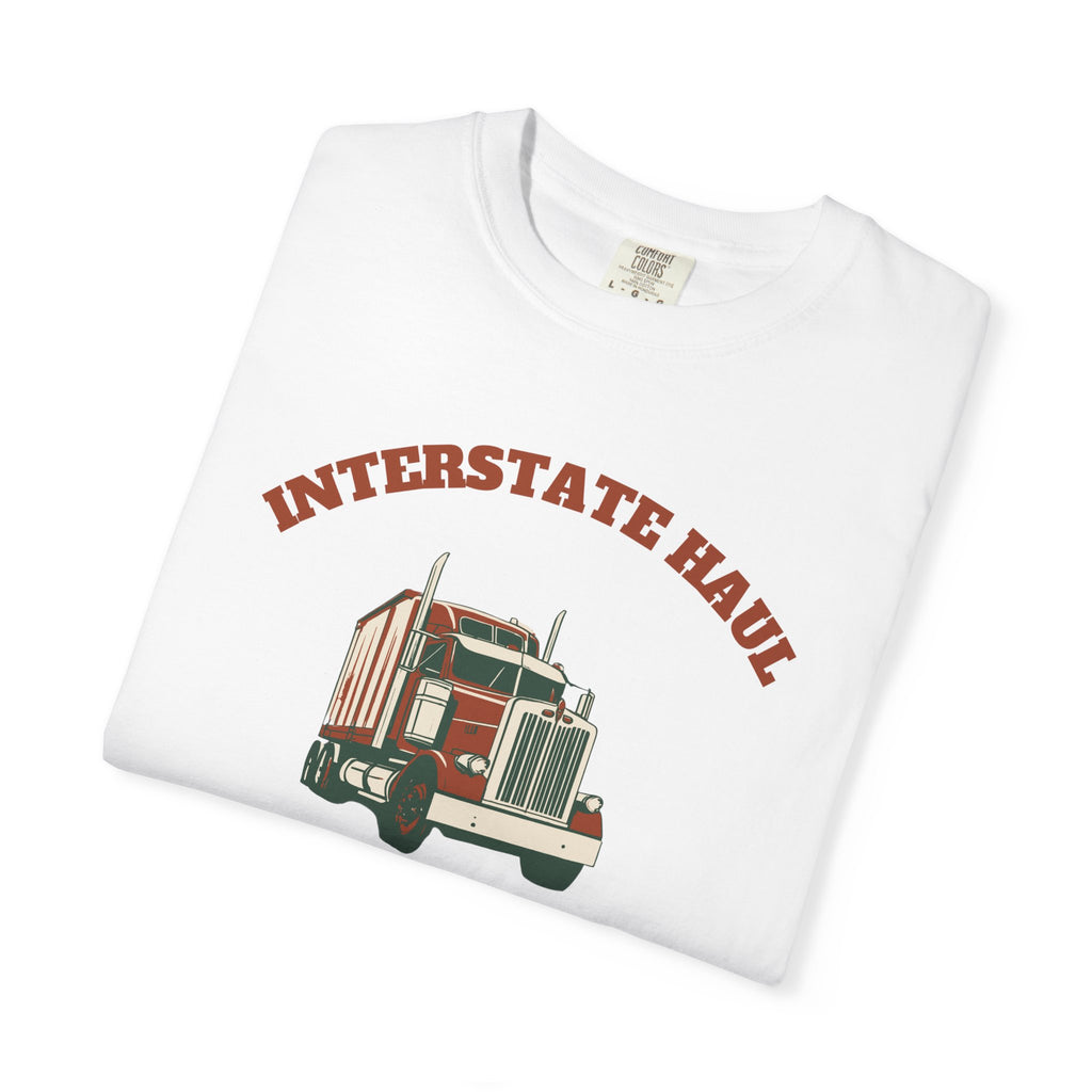 Truck Driver Shirt - Interstate Haul Rumble Strips and Diesel Hum